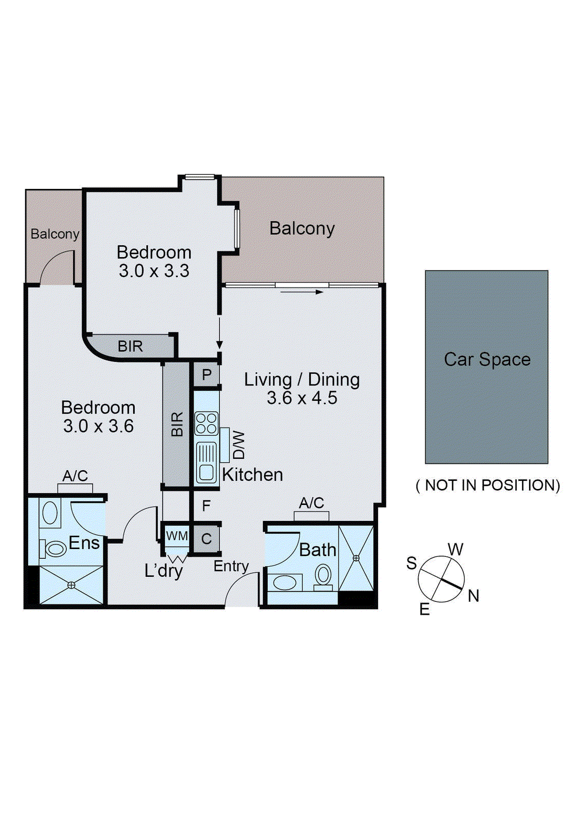 207/229 Toorak Road, South Yarra VIC 3141 - Floorplan