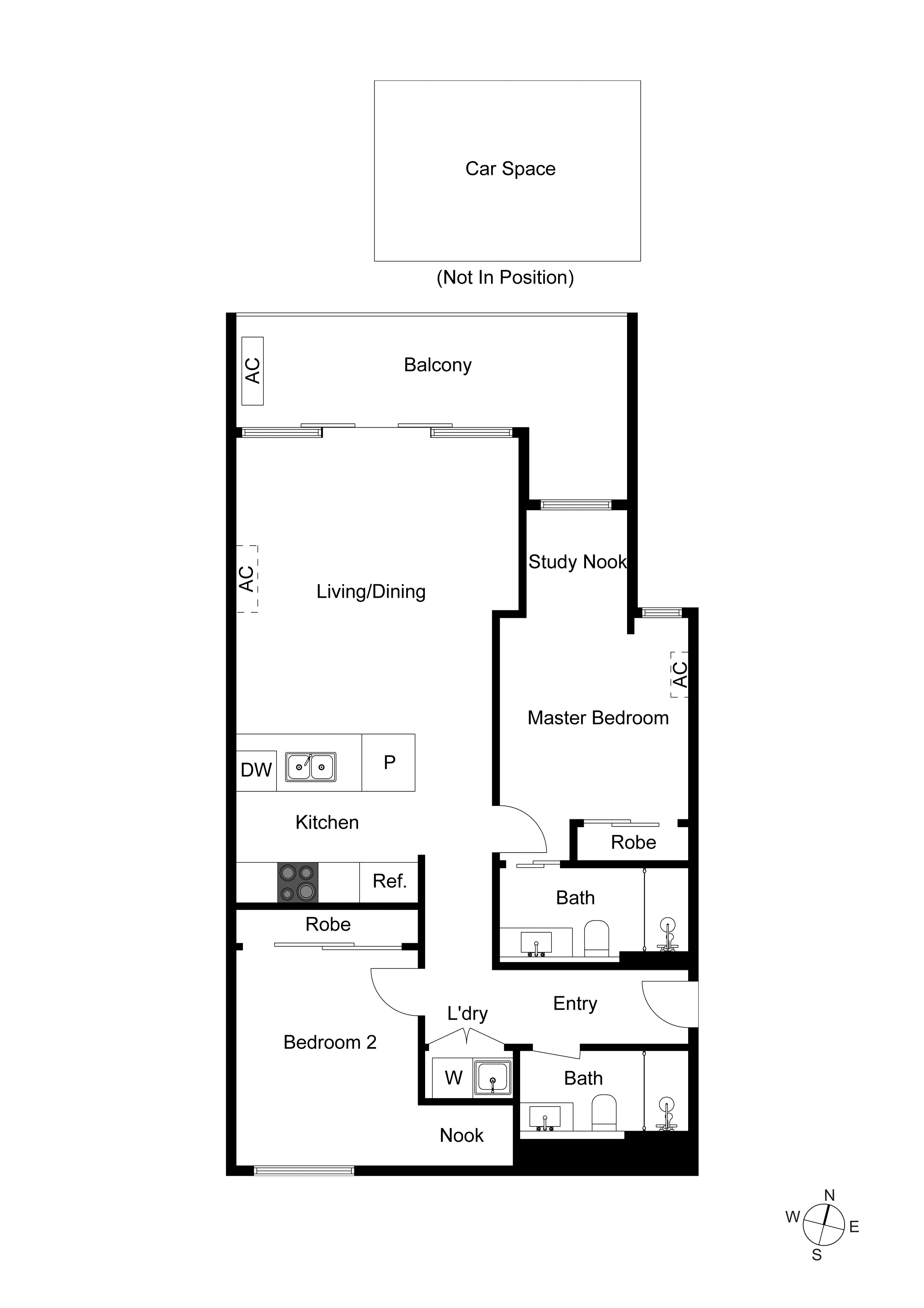 207/247 Neerim Road, Carnegie VIC 3163 - Floorplan