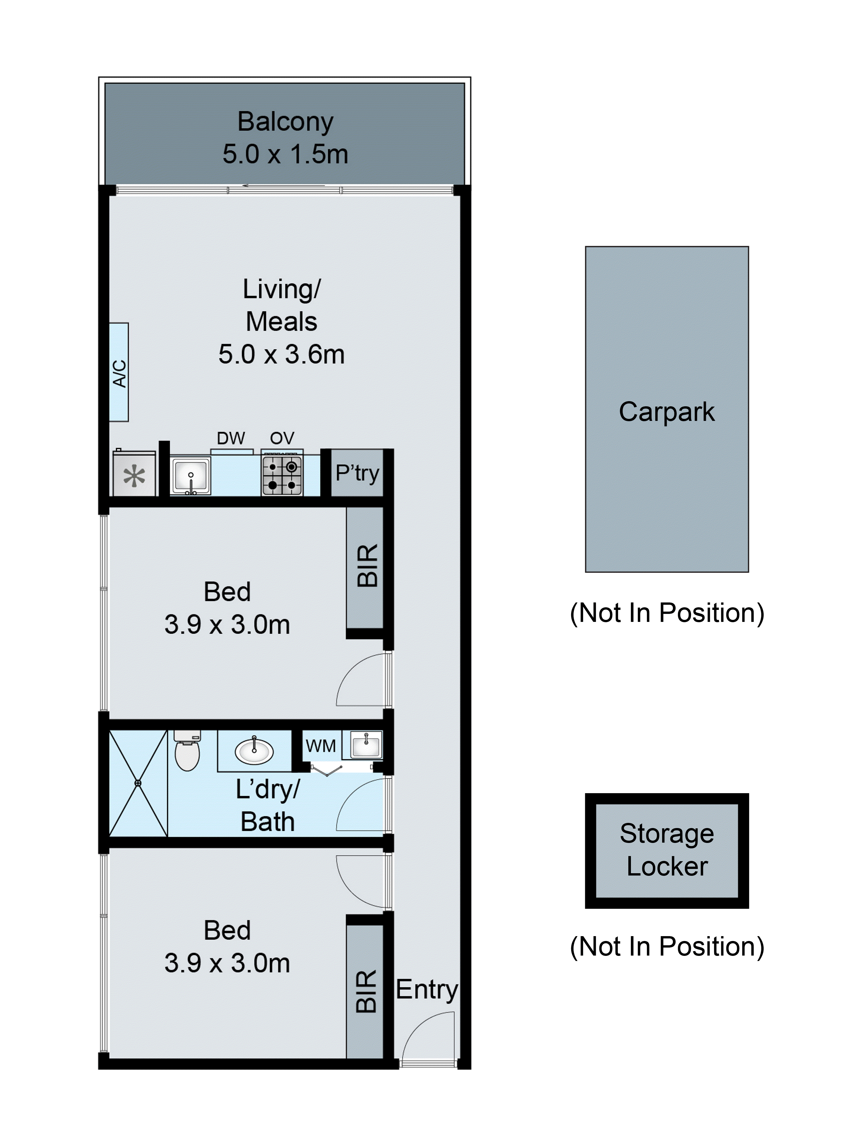 207/3 Morton Avenue, Carnegie VIC 3163 - Floorplan
