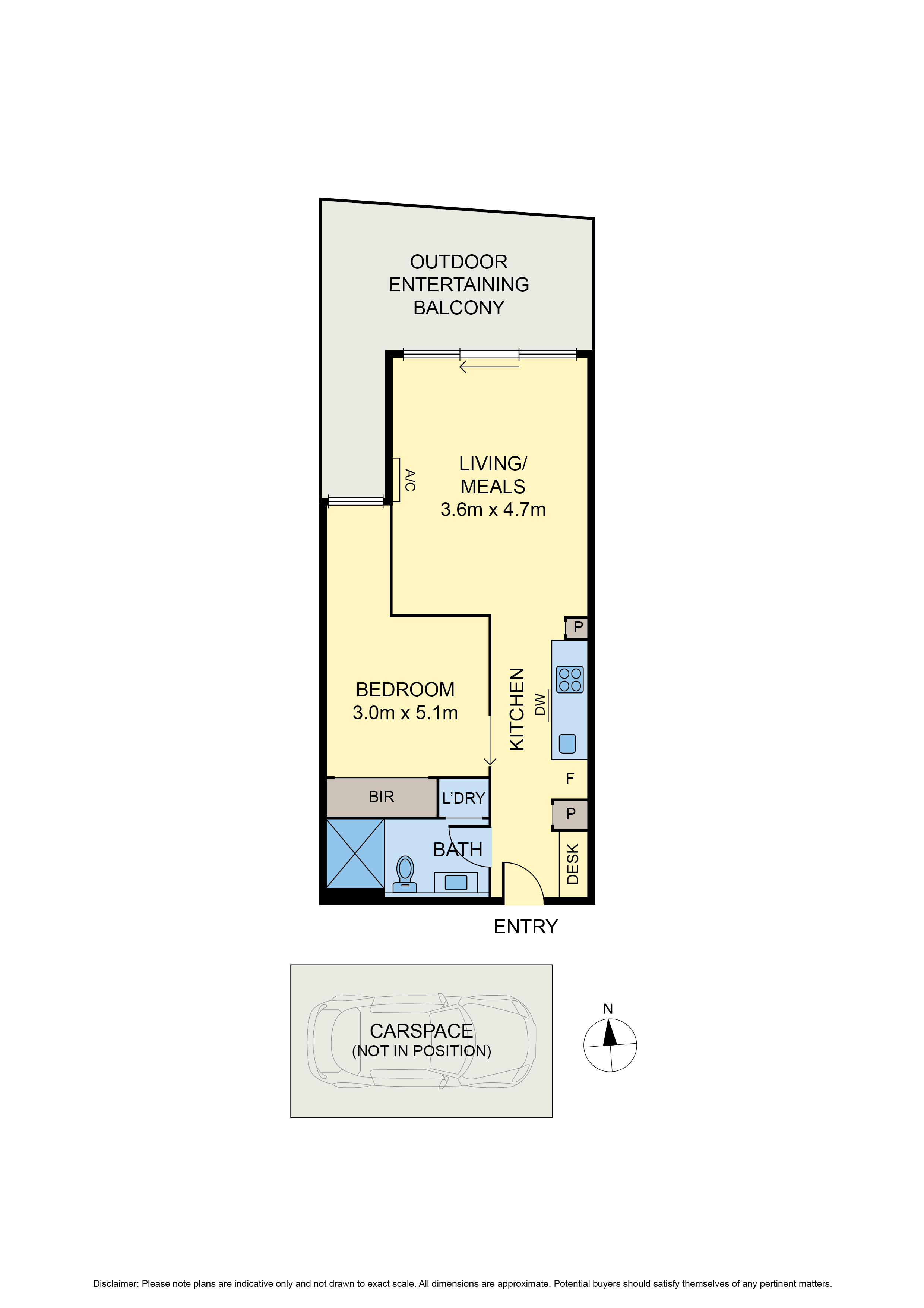 207/36 Lilydale Grove, HAWTHORN EAST VIC 3123 - Floorplan
