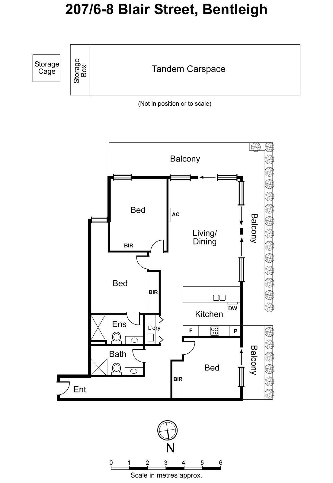 207/6-8 Blair Street, Bentleigh VIC 3204 - Floorplan