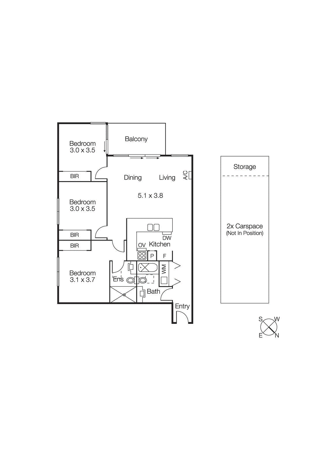 207/6 Dart Street, Highett VIC 3190 - Floorplan