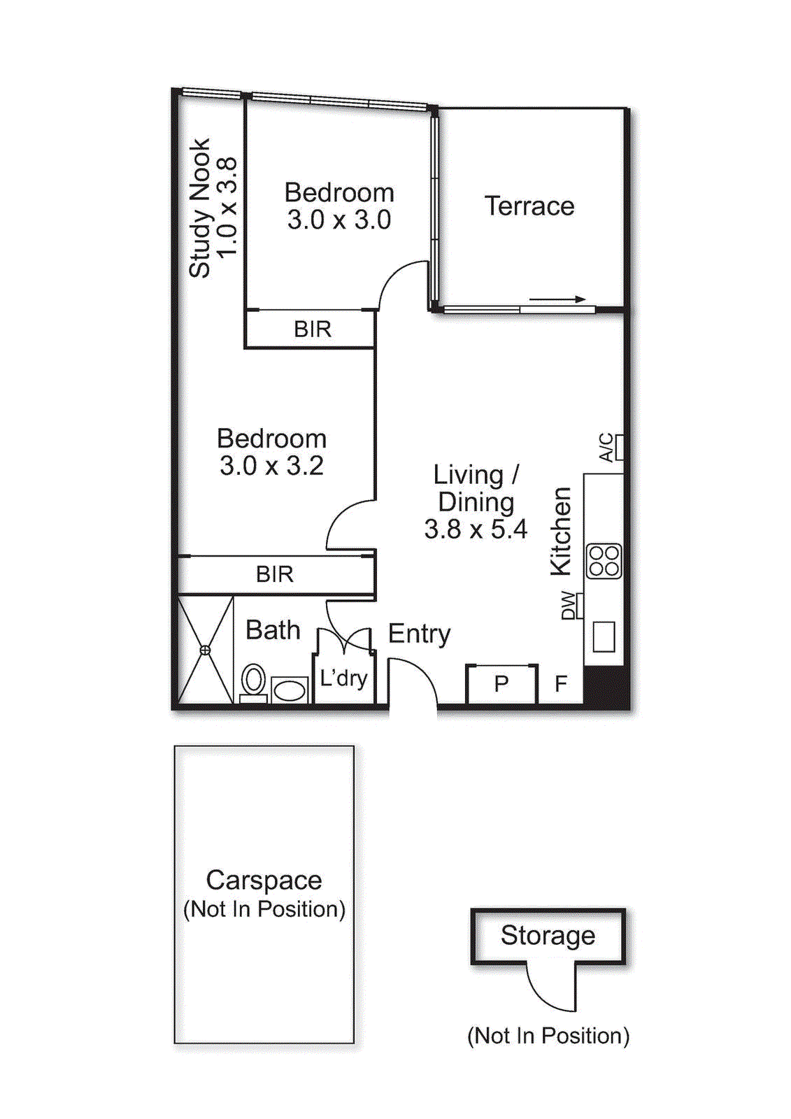 207/6 Station Street, Moorabbin VIC 3189 - Floorplan