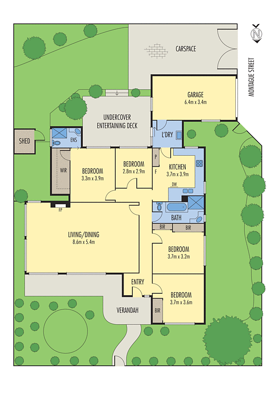 207A Mount Pleasant Road, Highton VIC 3216 - Floorplan