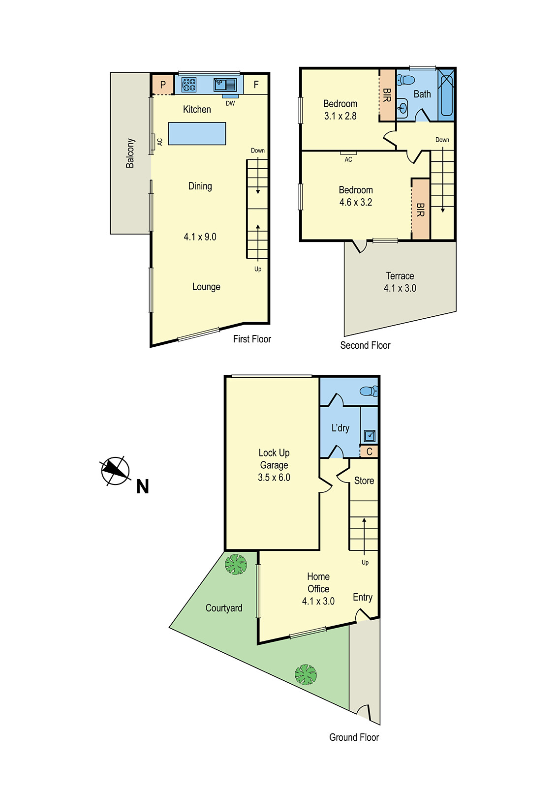 208 Como Parade East, Parkdale VIC 3195 - Floorplan