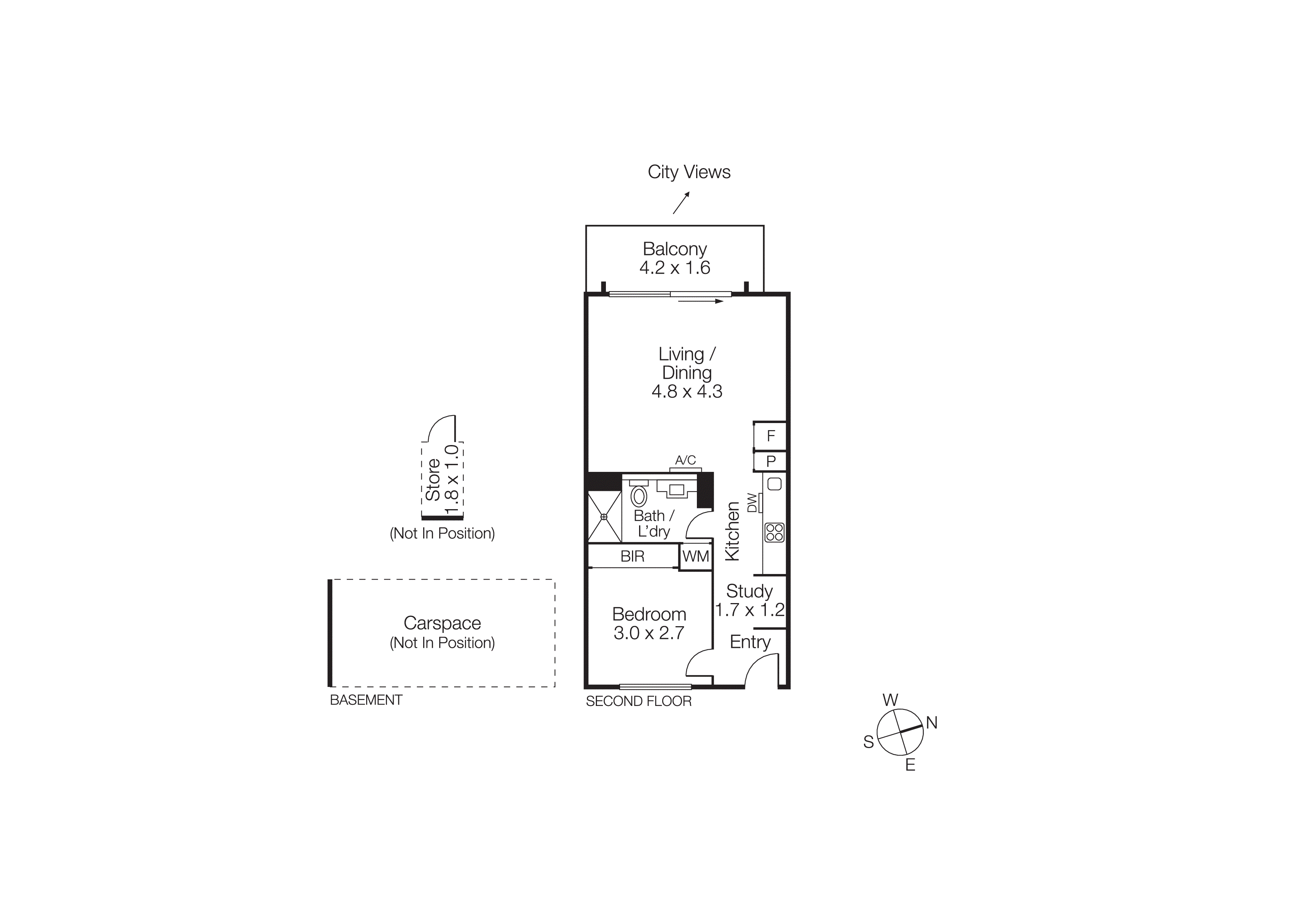 208/160 Hotham Street, St Kilda East VIC 3183 - Floorplan