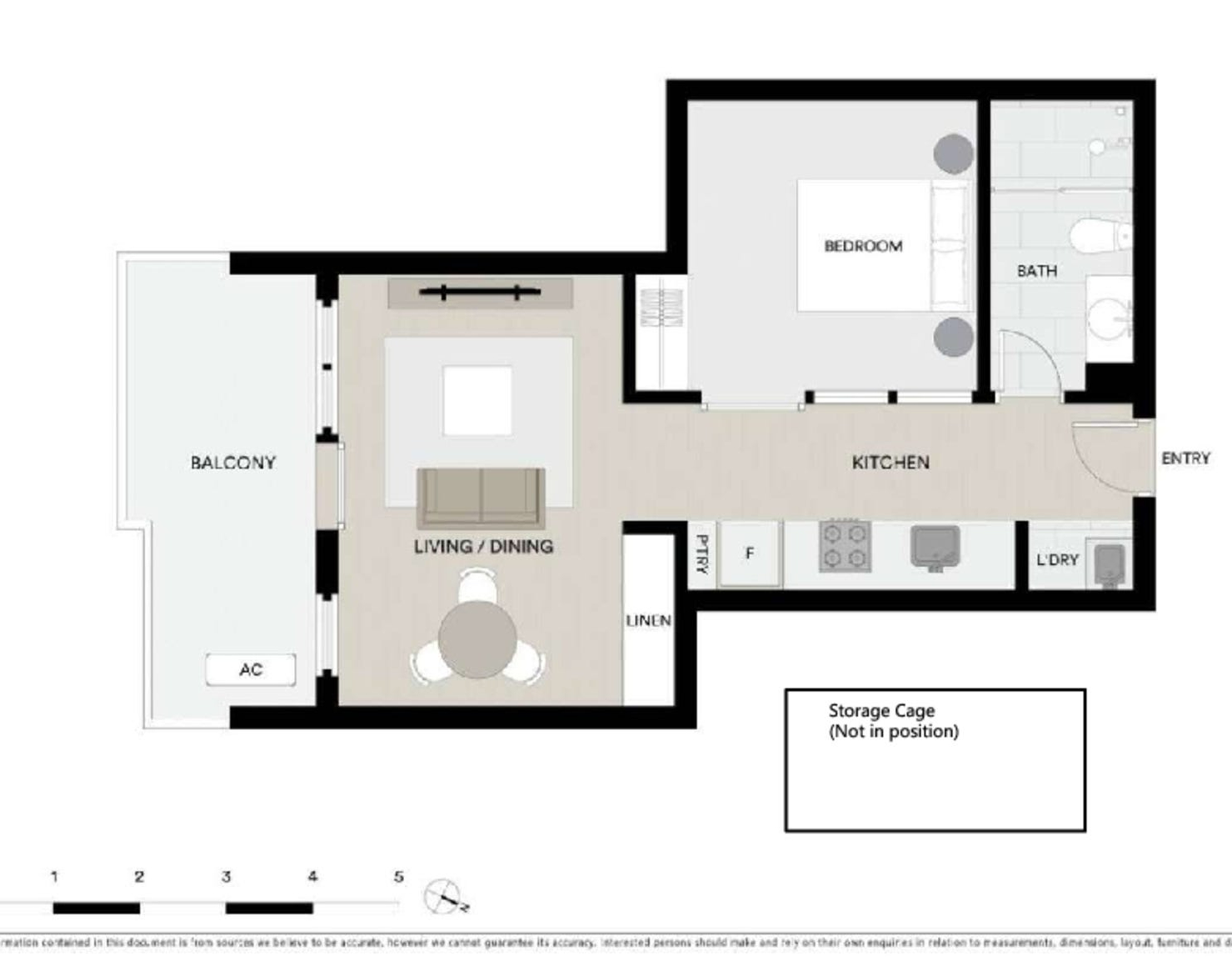 208/163 Fitzroy Street, St Kilda VIC 3182 - Floorplan