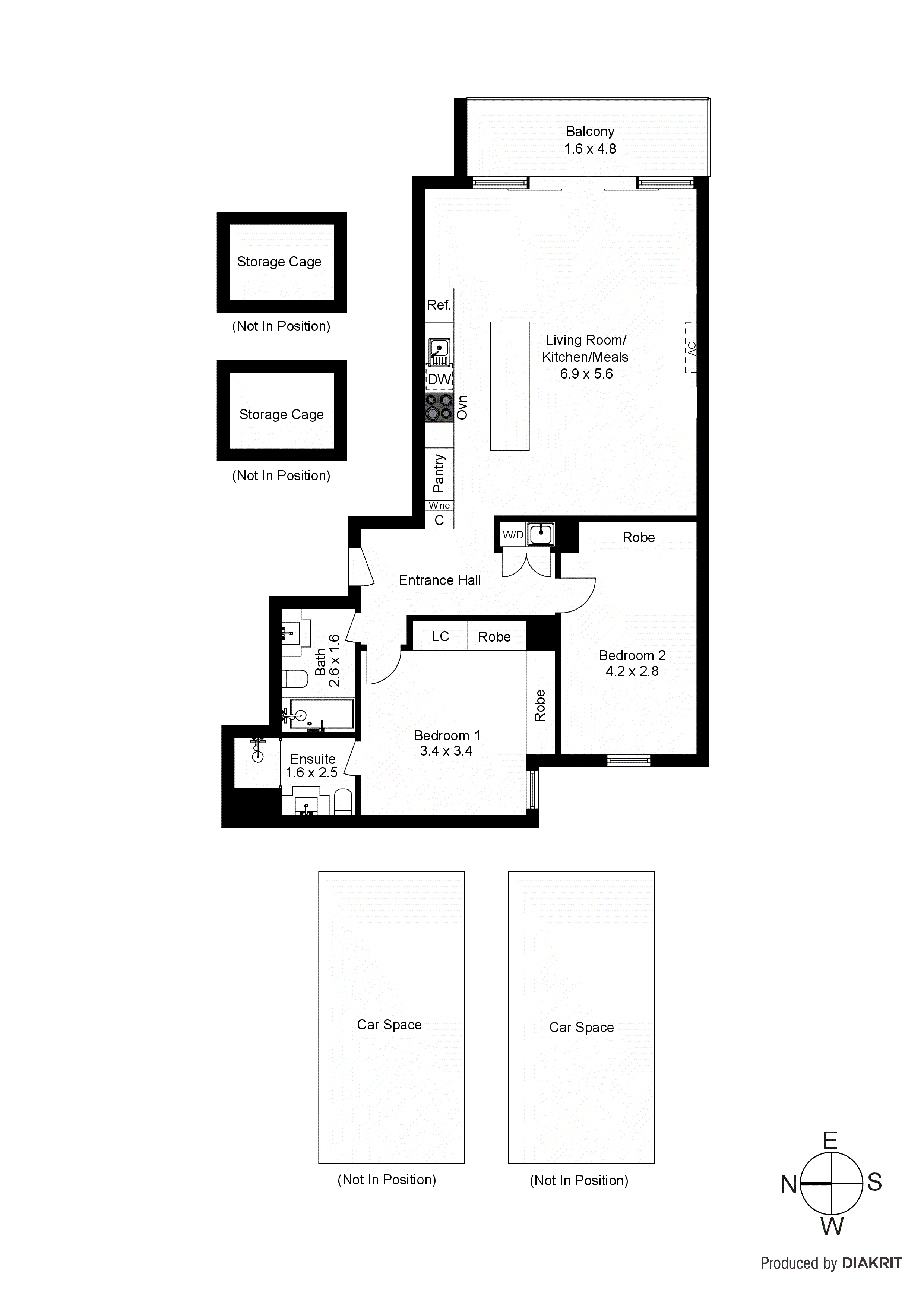 208/18-34 Station Street, Sandringham VIC 3191 - Floorplan