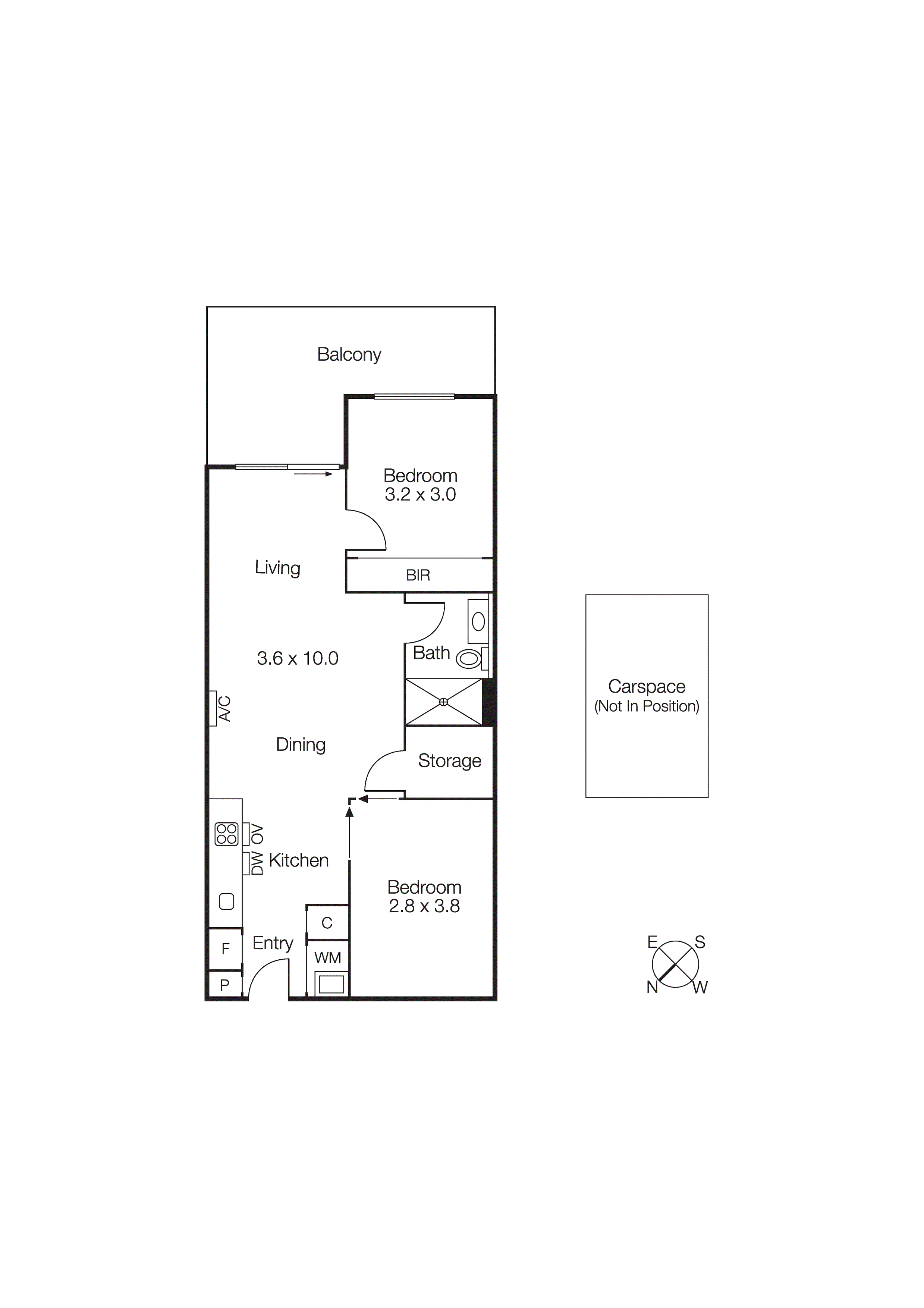 208/181 Fitzroy Street, St Kilda VIC 3182 - Floorplan
