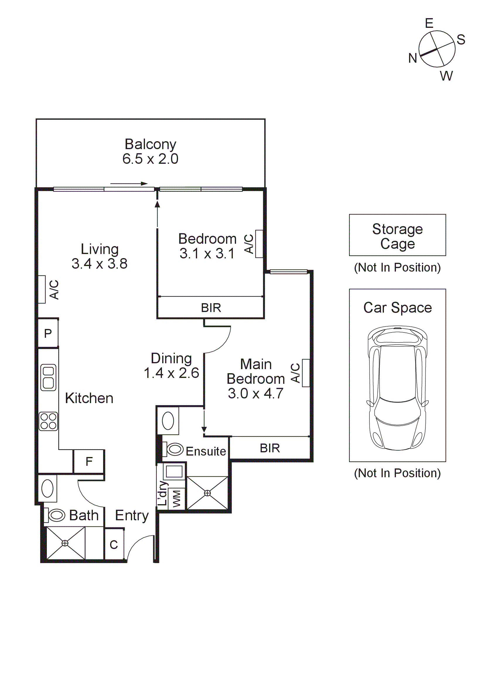208/240 McKinnon Road, Mckinnon VIC 3204 - Floorplan