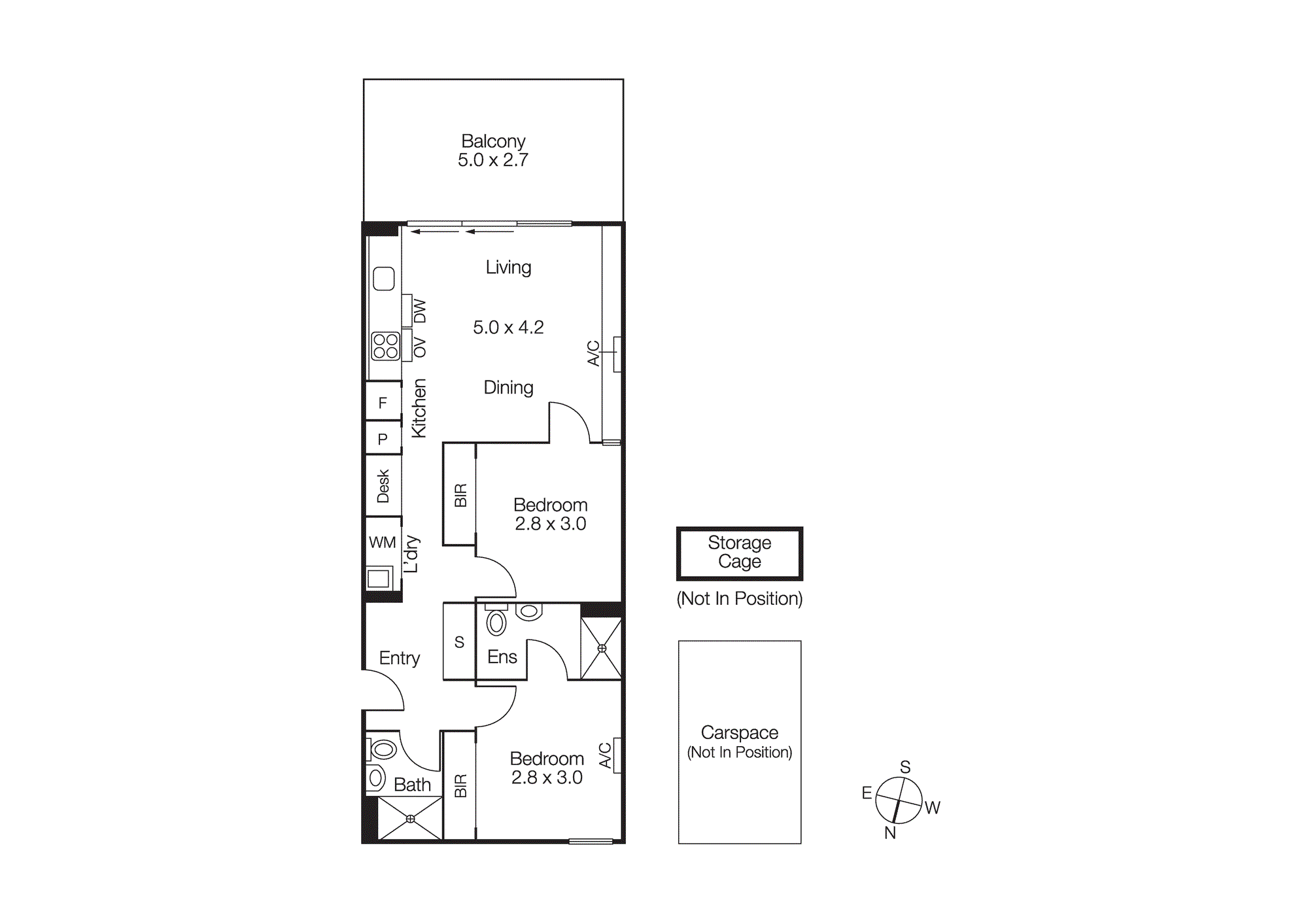 208/27-31 Herbert Street, St Kilda VIC 3182 - Floorplan