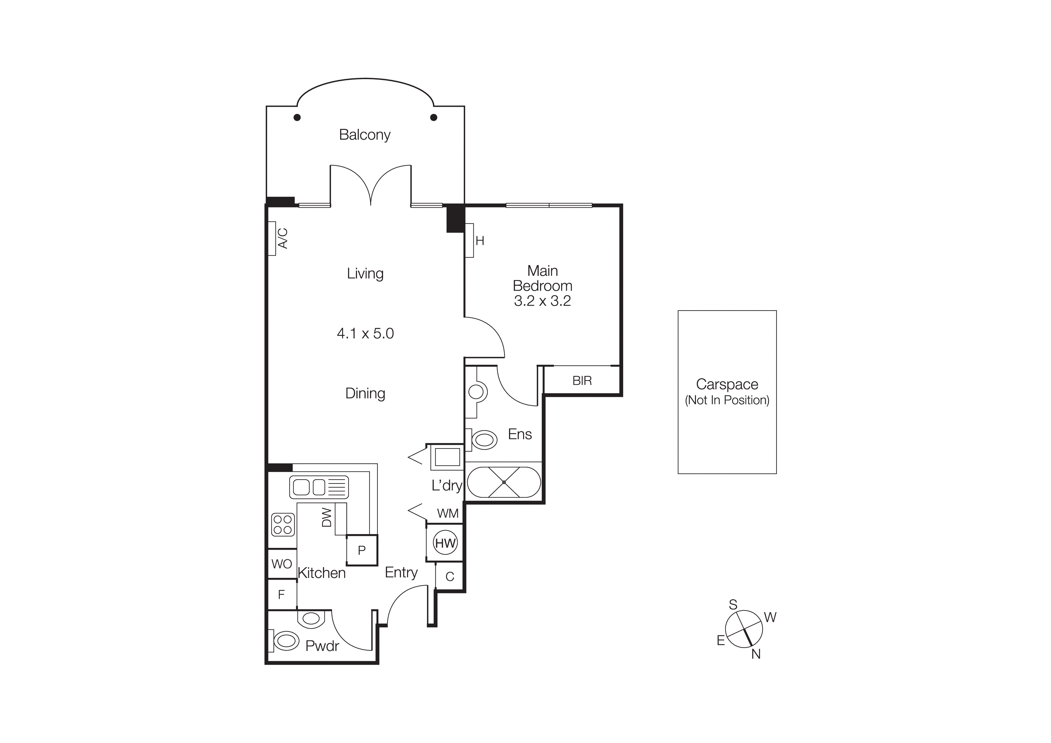 208/400 St Kilda Road, Melbourne VIC 3004 - Floorplan