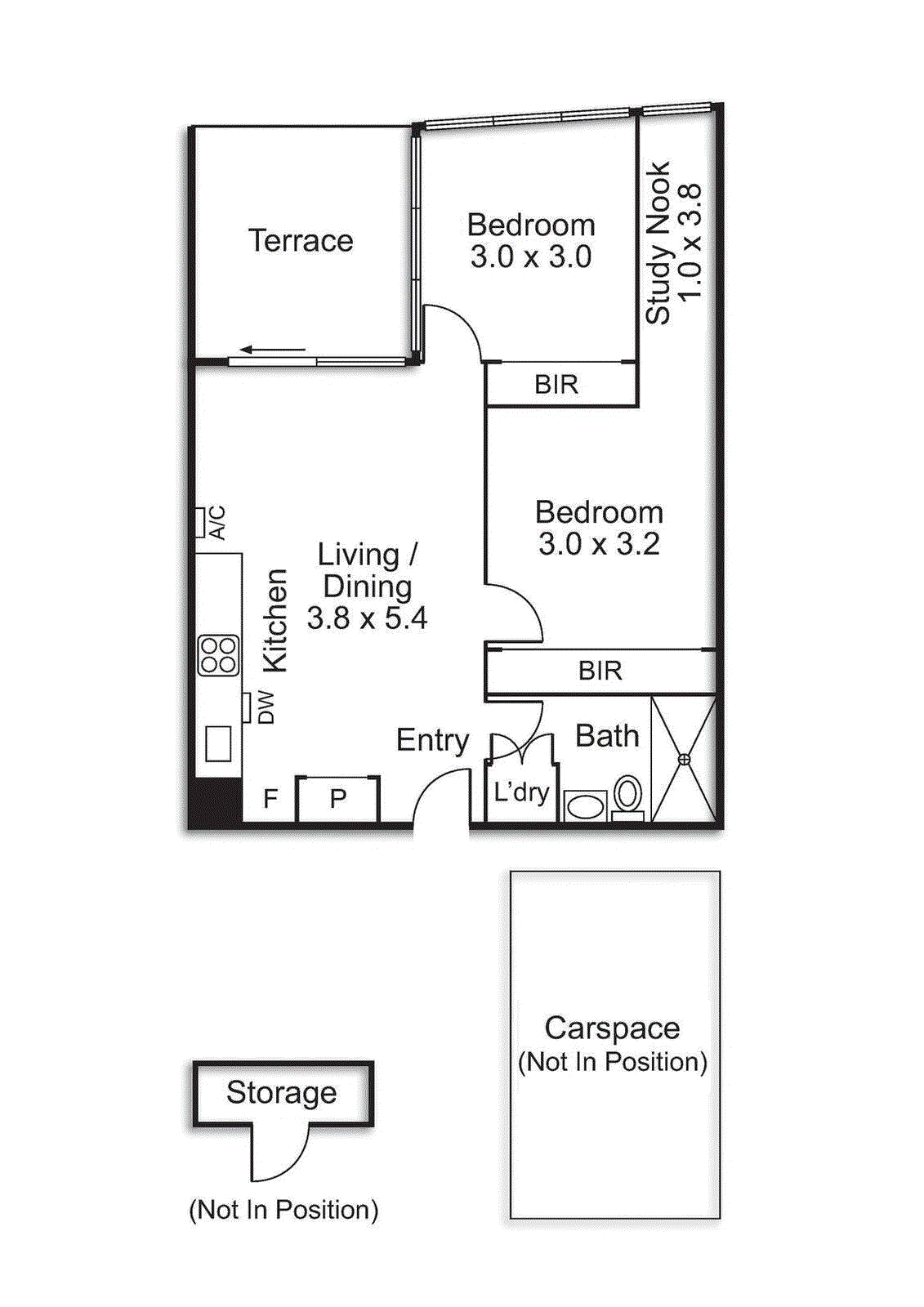 208/6 Station Street, Moorabbin VIC 3189 - Floorplan
