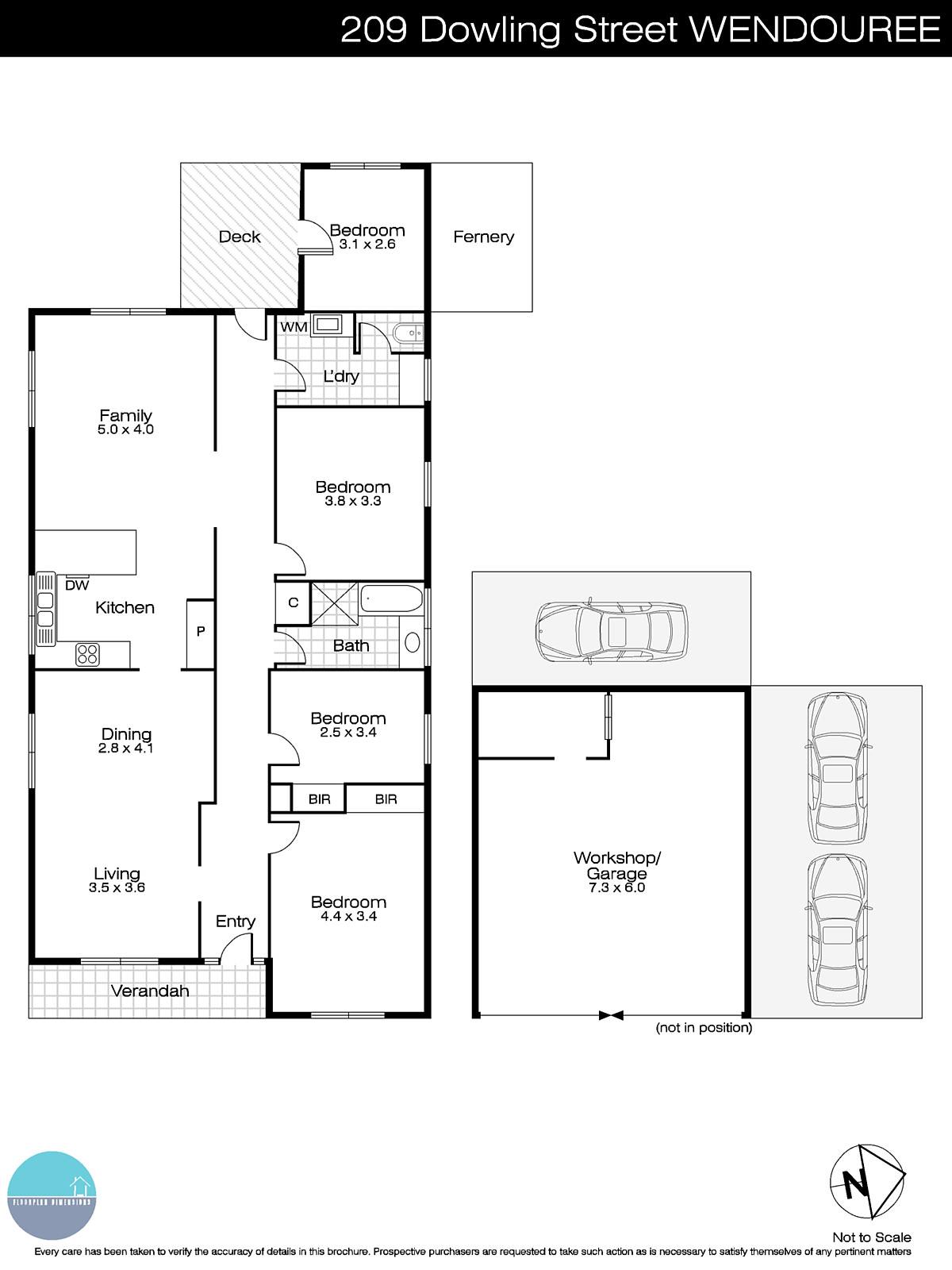 209 Dowling Street, Wendouree VIC 3355 - Floorplan
