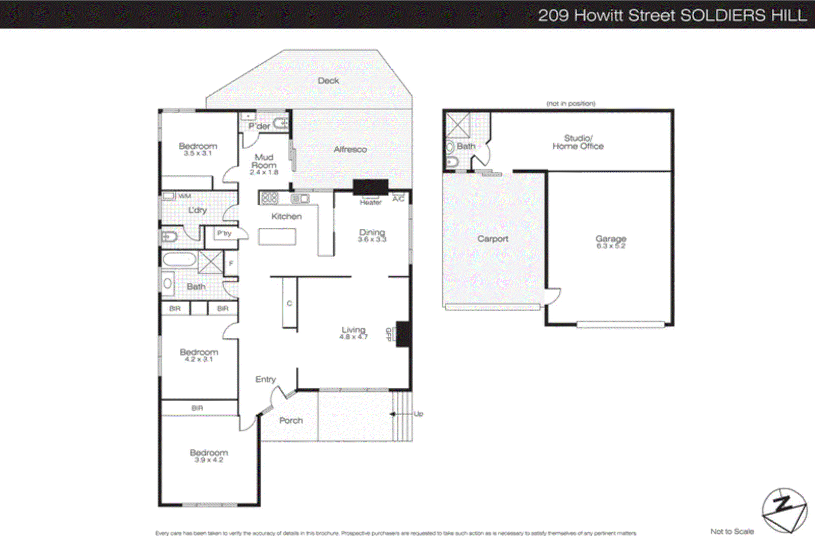209 Howitt Street, Soldiers Hill VIC 3350 - Floorplan