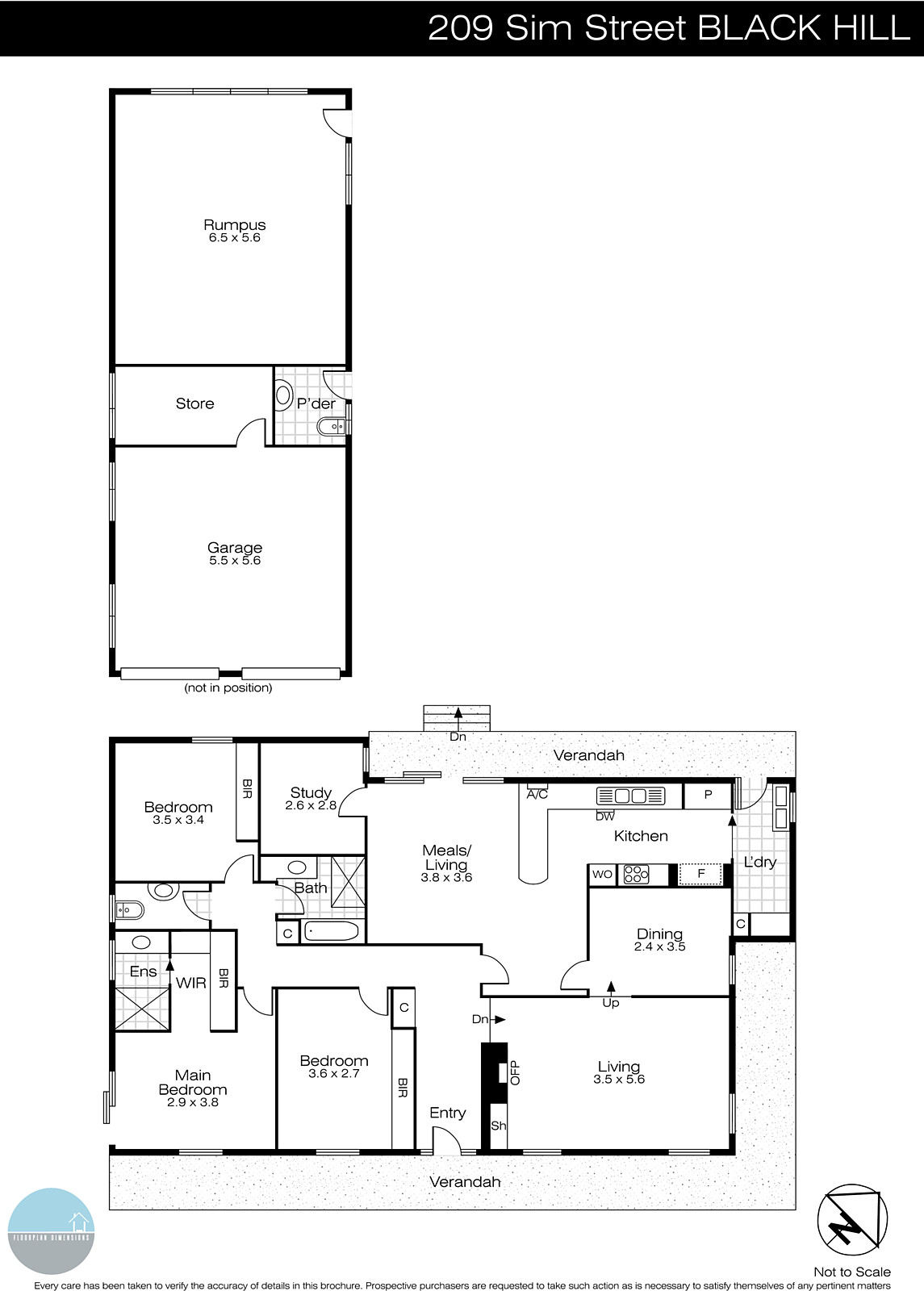 209 Sim Street, Black Hill VIC 3350 - Floorplan