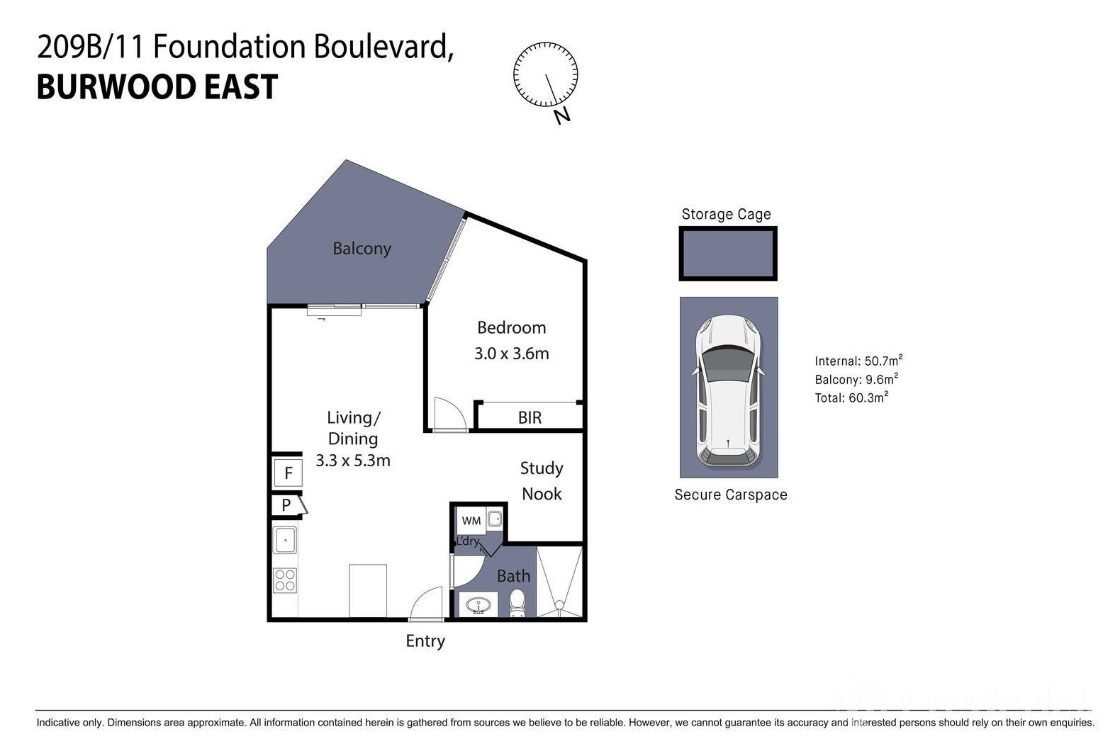 209/11 Foundation Boulevard, Burwood East VIC 3151 - Floorplan