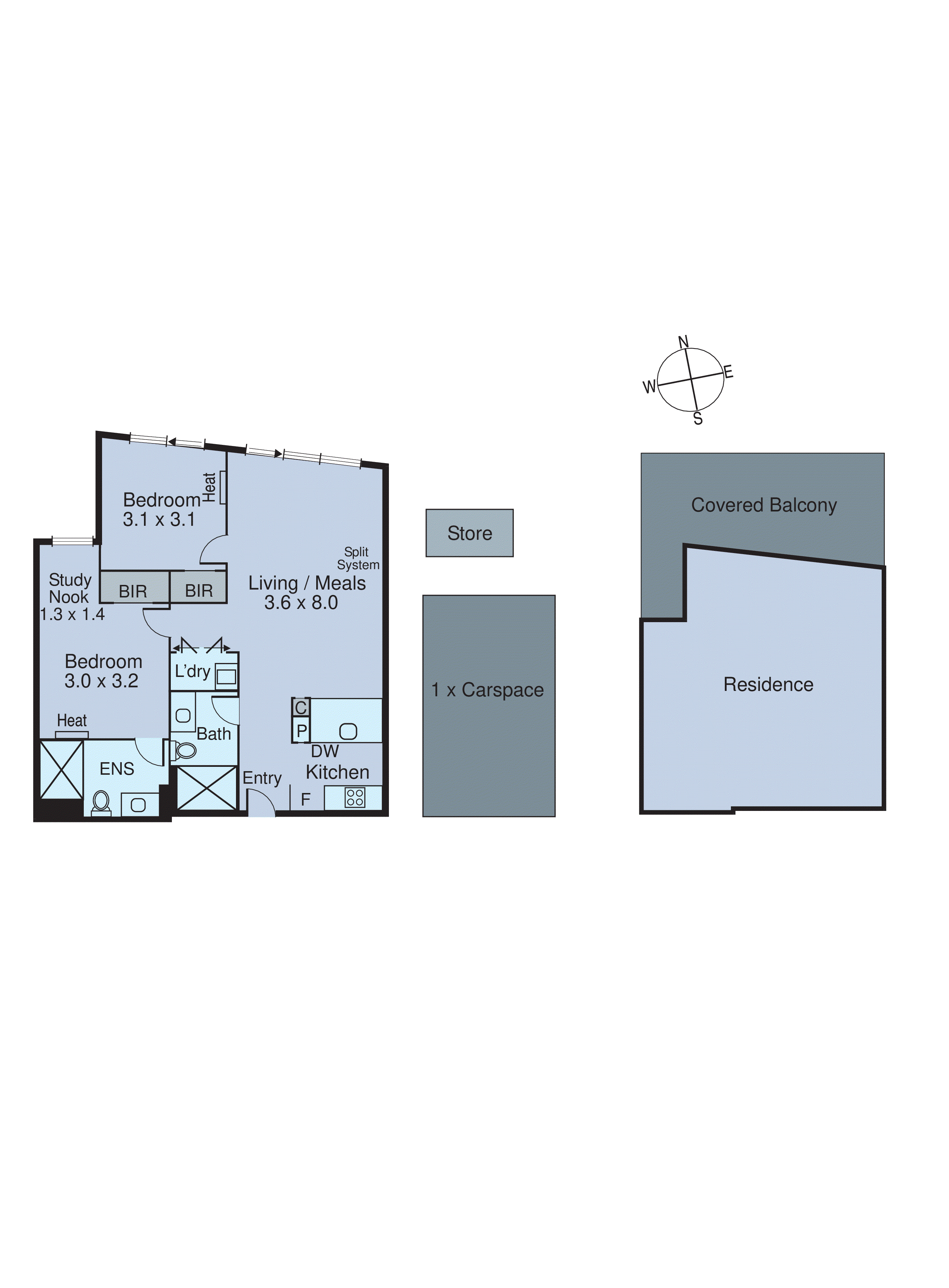 209/1228 Nepean Highway, Cheltenham VIC 3192 - Floorplan