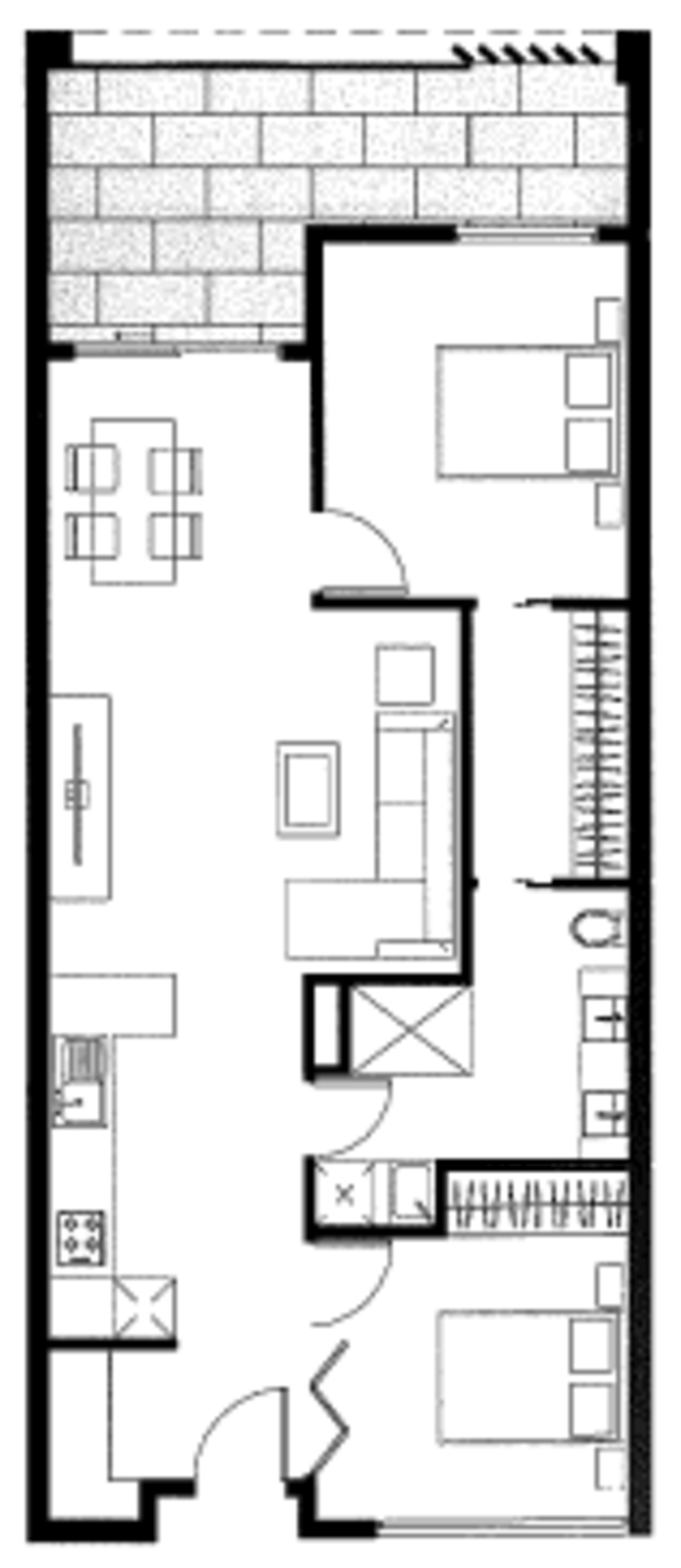 209/195 Station Street, Edithvale VIC 3196 - Floorplan