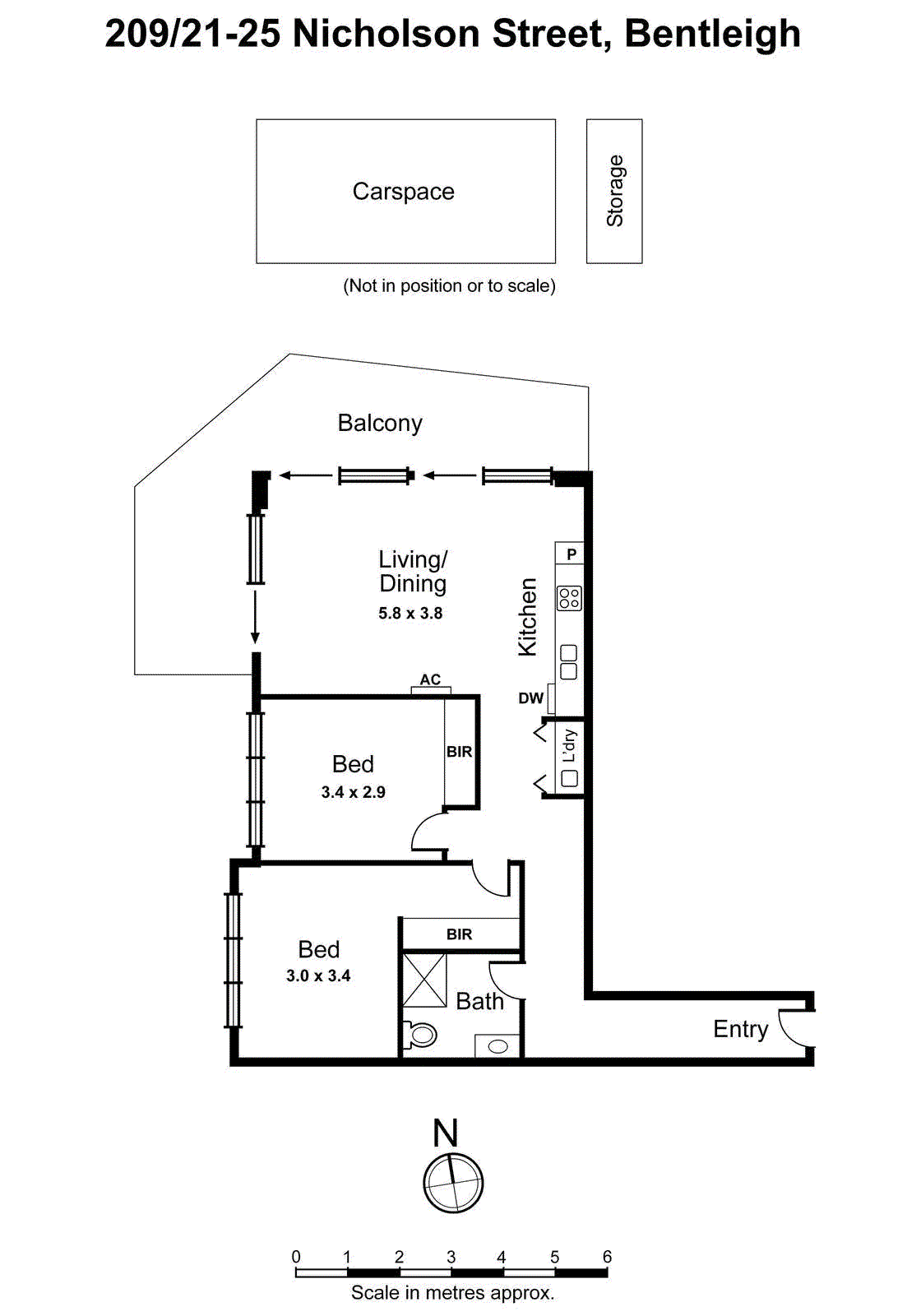 209/21-25 Nicholson Street, Bentleigh VIC 3204 - Floorplan