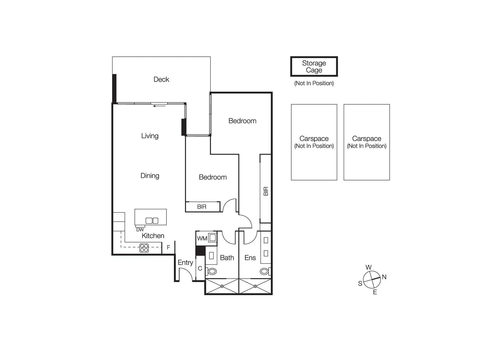 209/30 Warleigh Grove, Brighton VIC 3186 - Floorplan