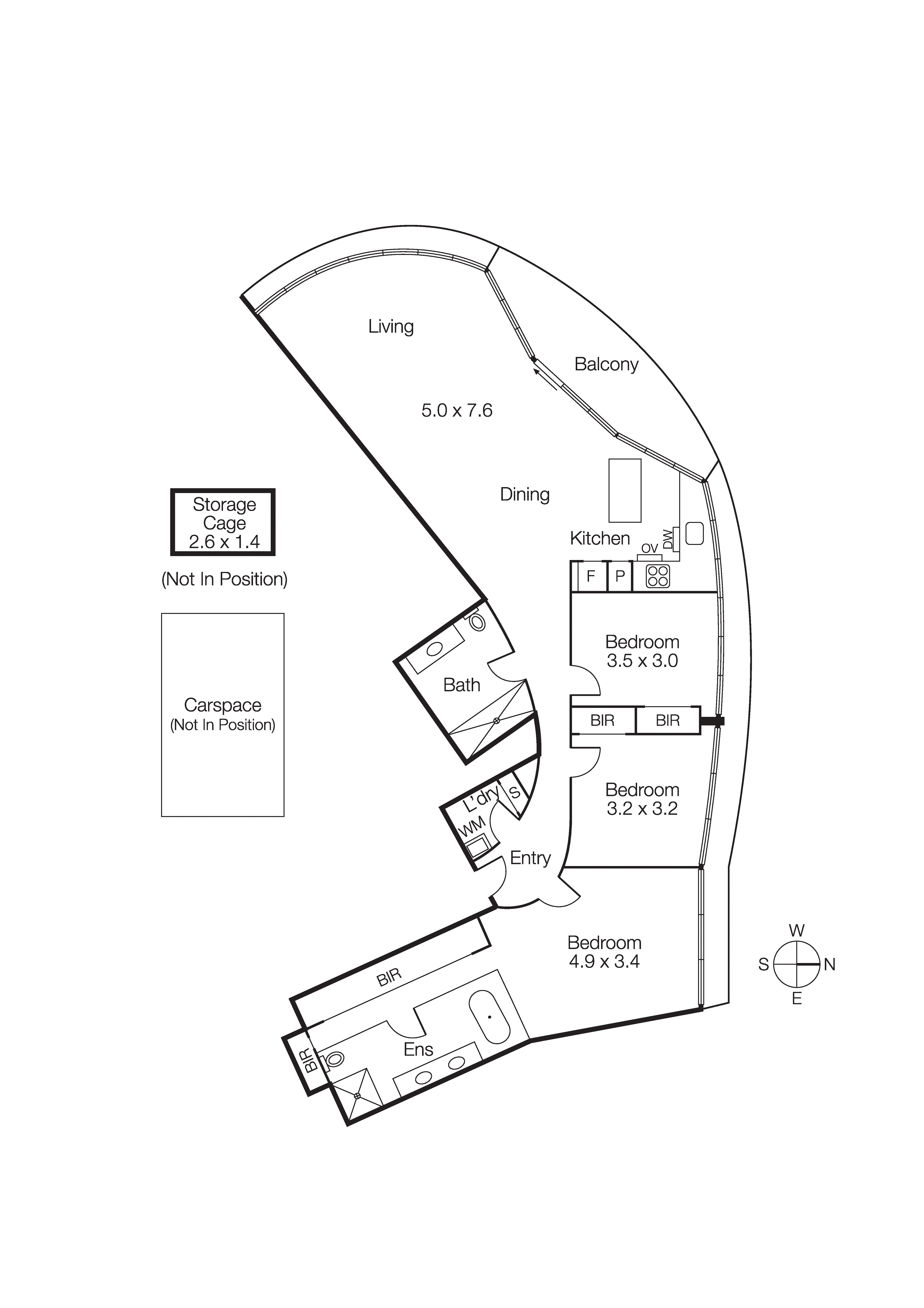 209/576-578 St Kilda Road, Melbourne VIC 3004 - Floorplan