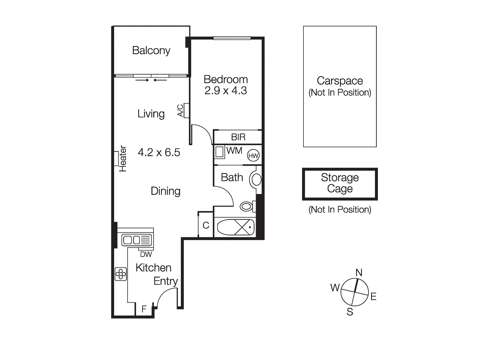 209/610 St Kilda Road, Melbourne VIC 3004 - Floorplan