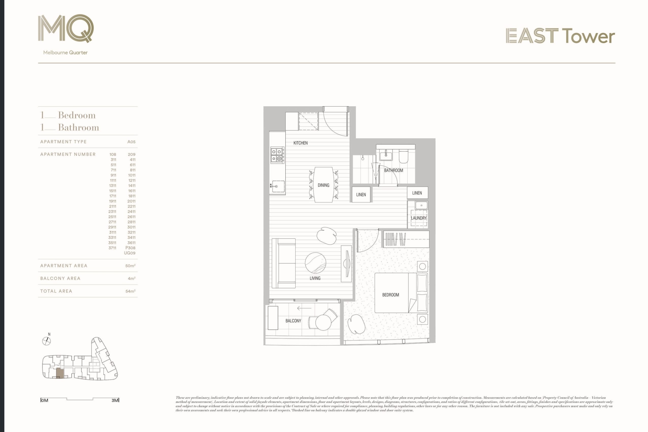 209/628 Flinders Street, Docklands VIC 3008 - Floorplan