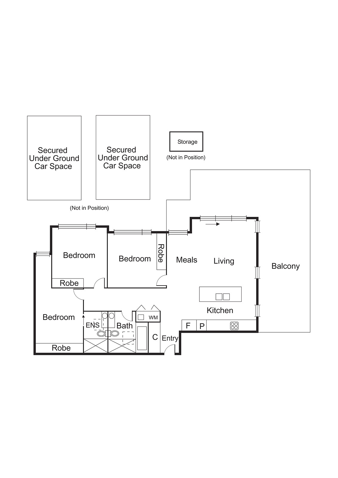 209/66 Bent Street, Mckinnon VIC 3204 - Floorplan