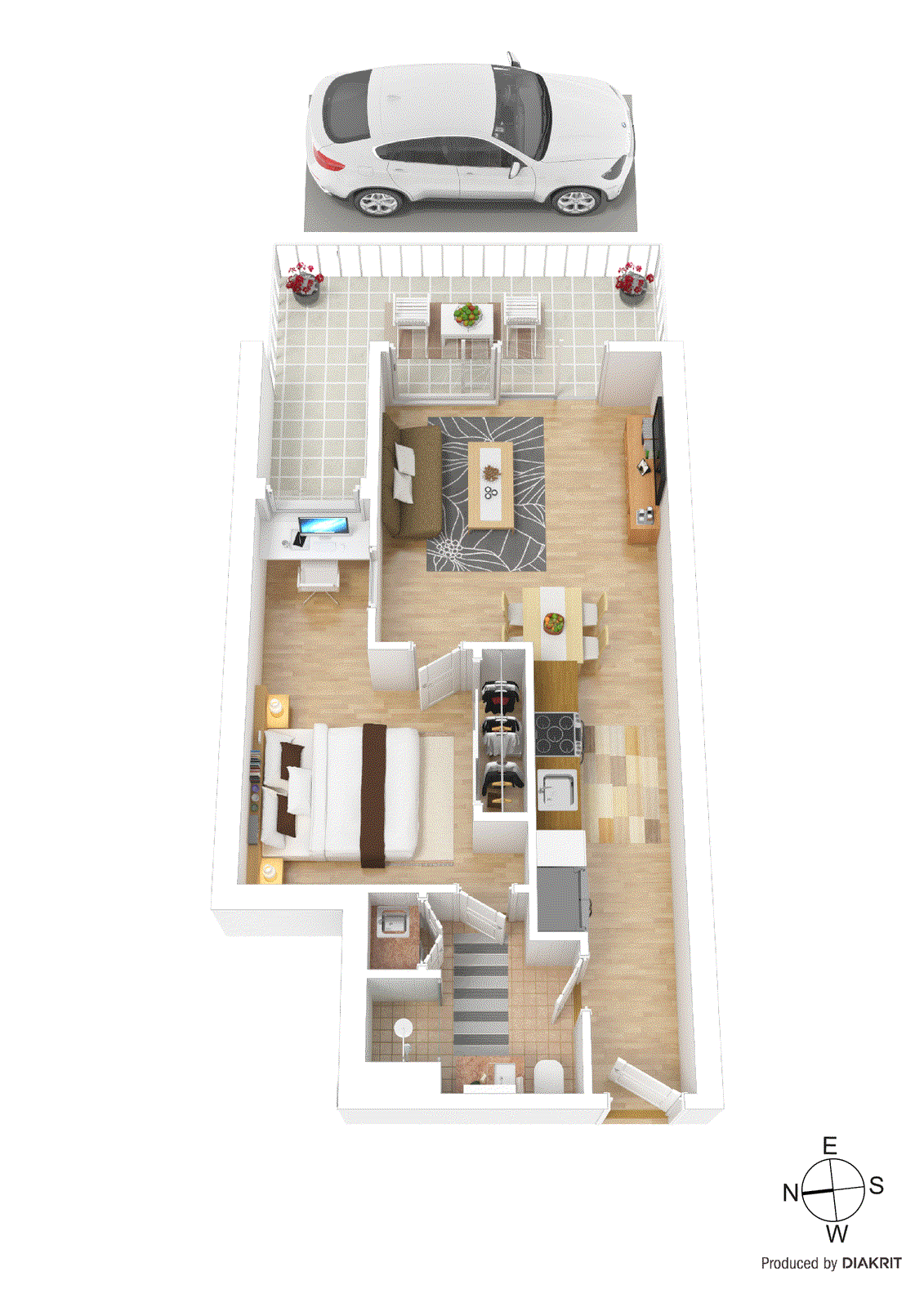 209/83-85 Drummond Street, Oakleigh VIC 3166 - Floorplan