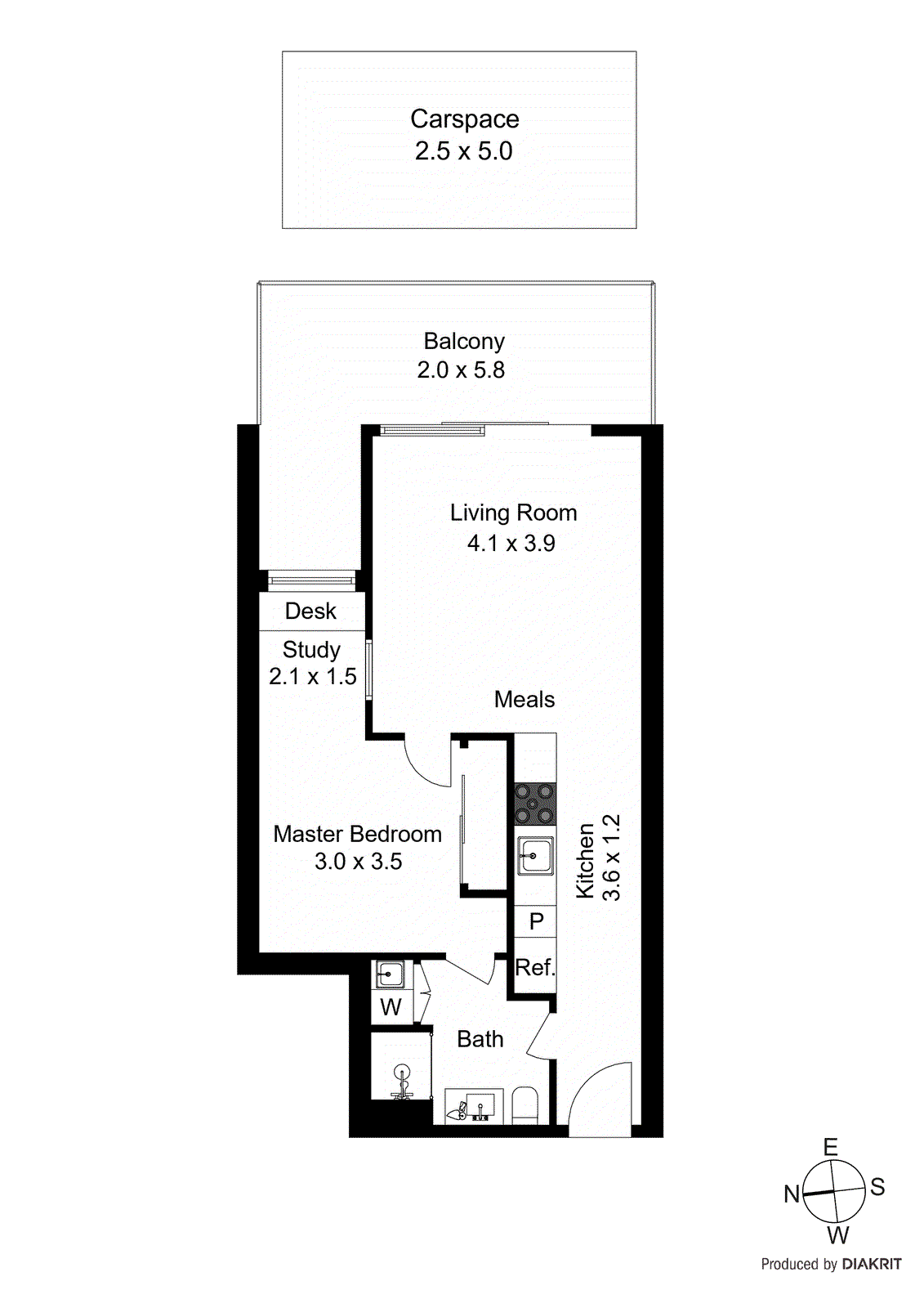 209/83-85 Drummond Street, Oakleigh VIC 3166 - Floorplan