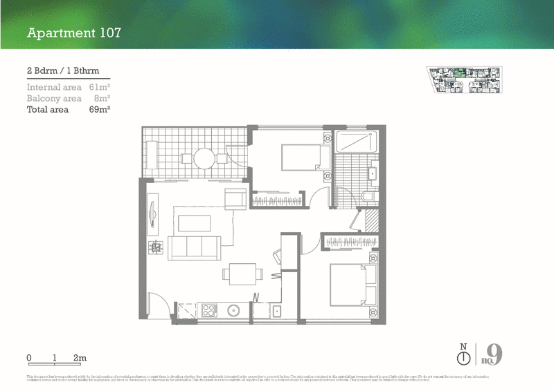 209/9 Chesterville Road, Cheltenham VIC 3192 - Floorplan