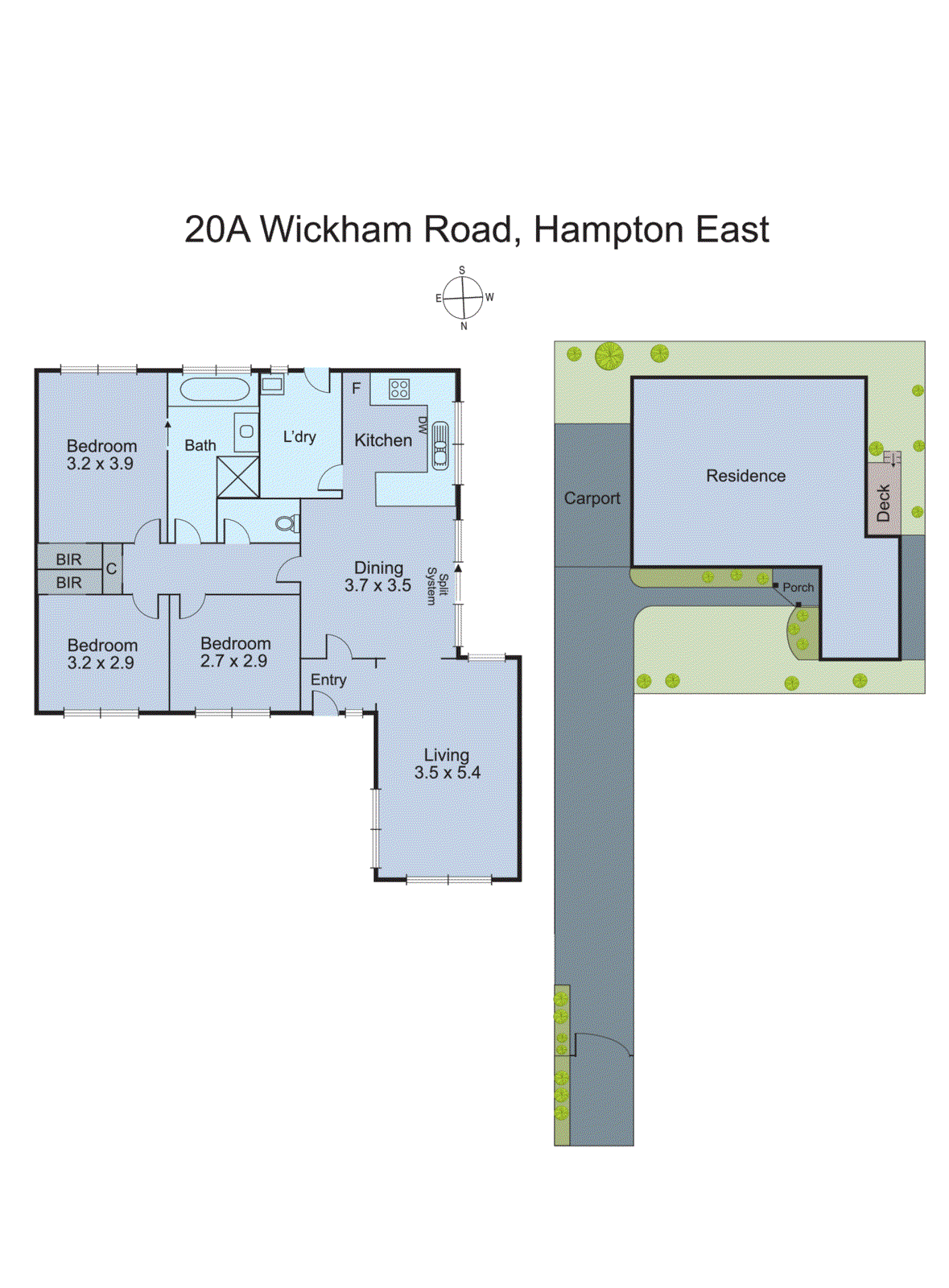 20A Wickham Road, Hampton East VIC 3188 - Floorplan