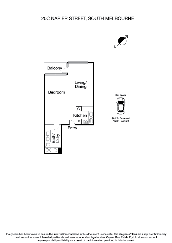 20C Napier Street, SOUTH MELBOURNE VIC 3205 - Floorplan