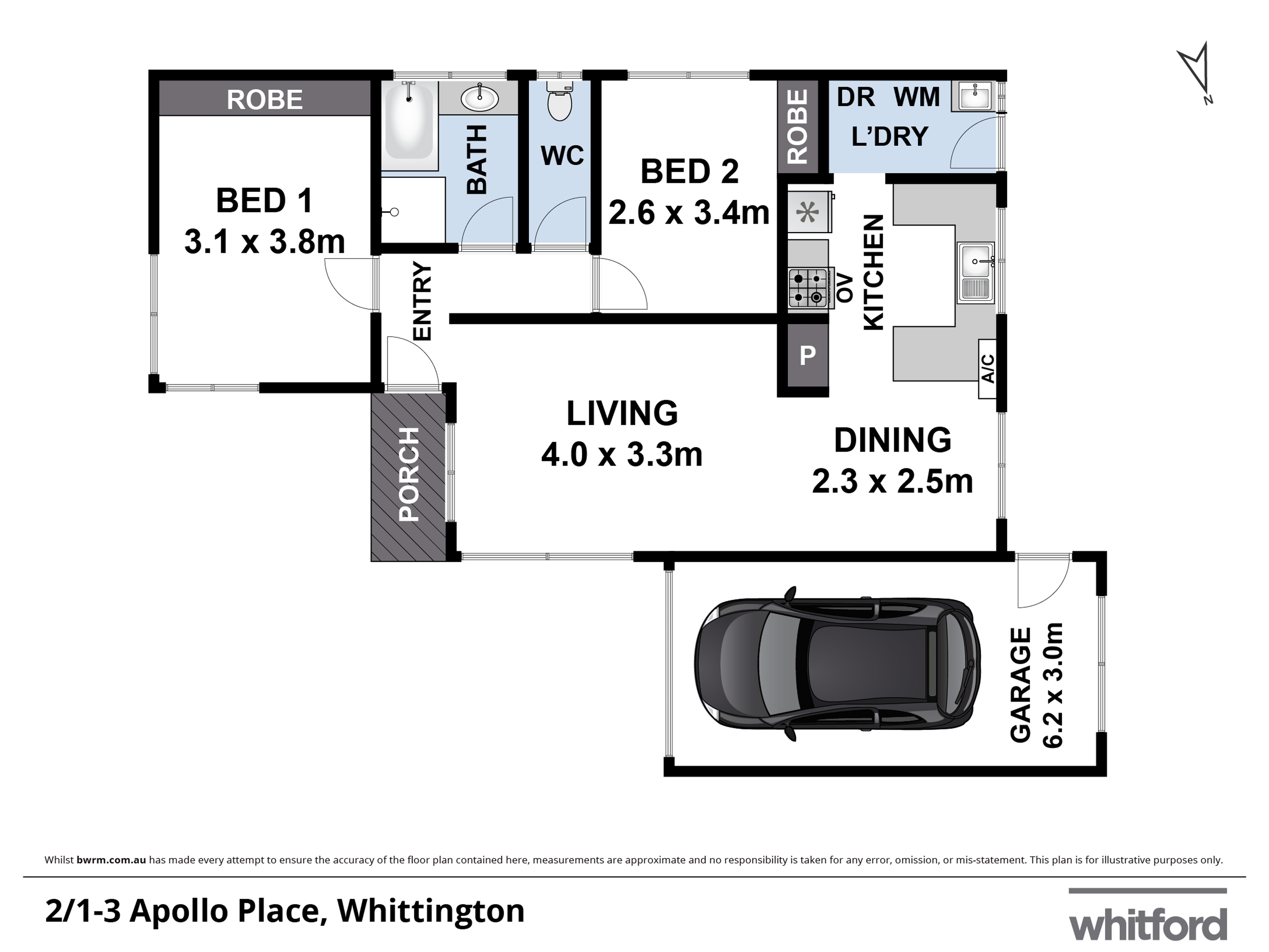 2/1-3 Apollo Place, Whittington