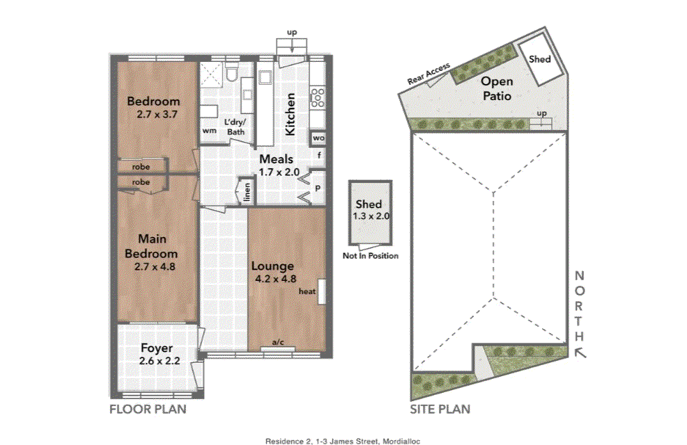 2/1-3 James Street, Mordialloc VIC 3195 - Floorplan
