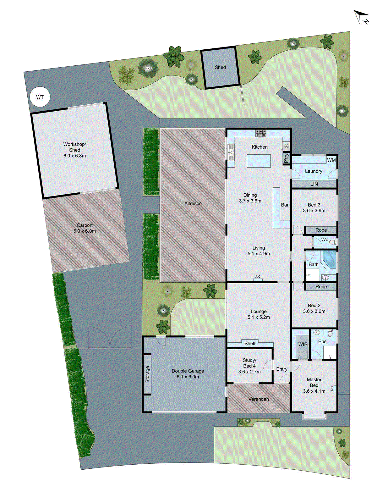21 Alcott Road, St Albans Park VIC 3219 - Floorplan