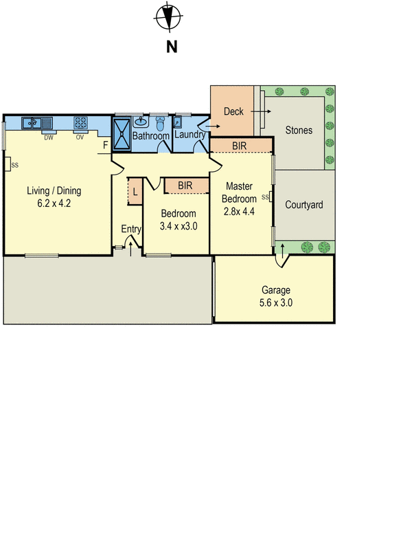 2/1 Alison Street, Moorabbin VIC 3189 - Floorplan