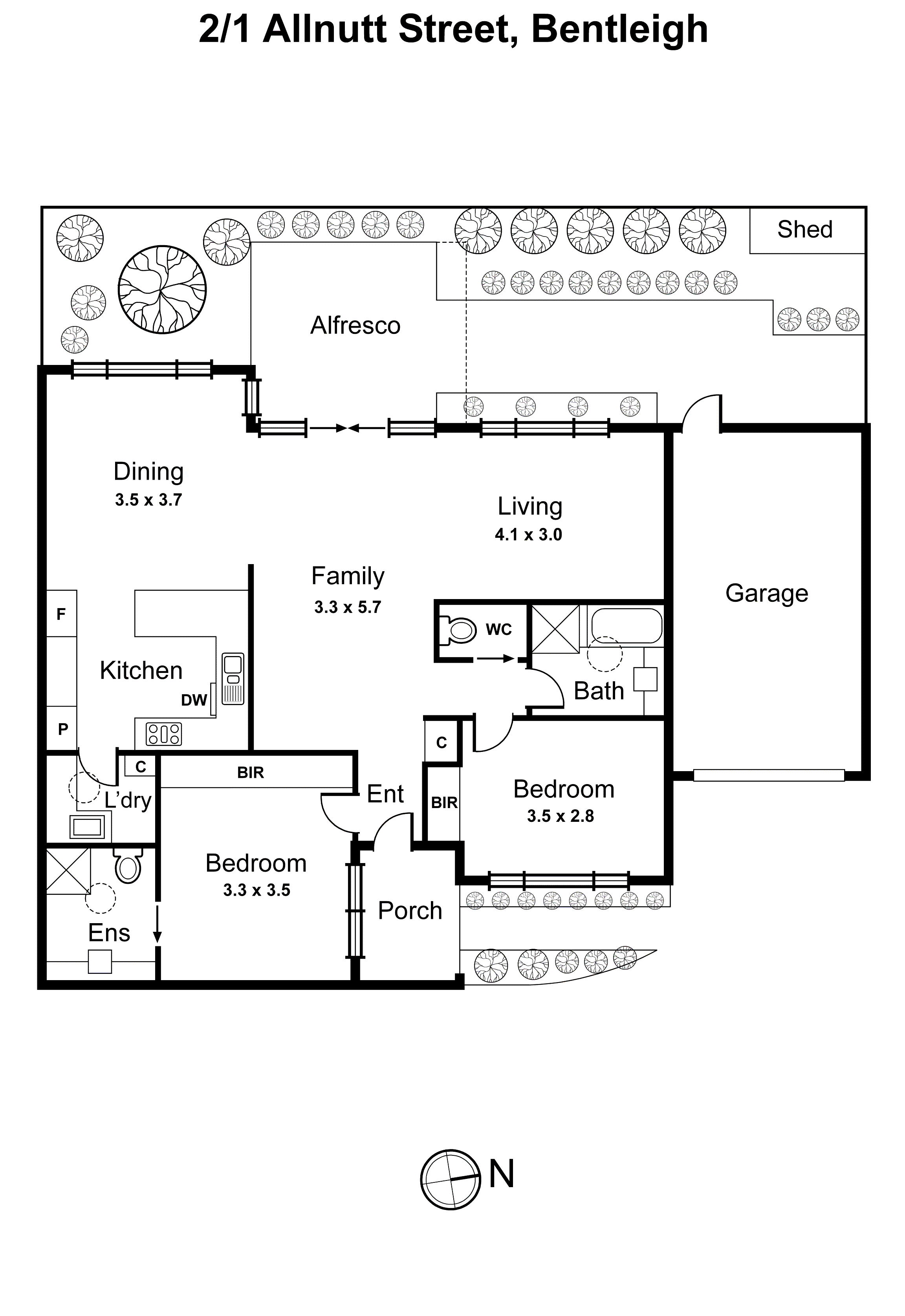 2/1 Allnutt Street, Bentleigh VIC 3204 - Floorplan