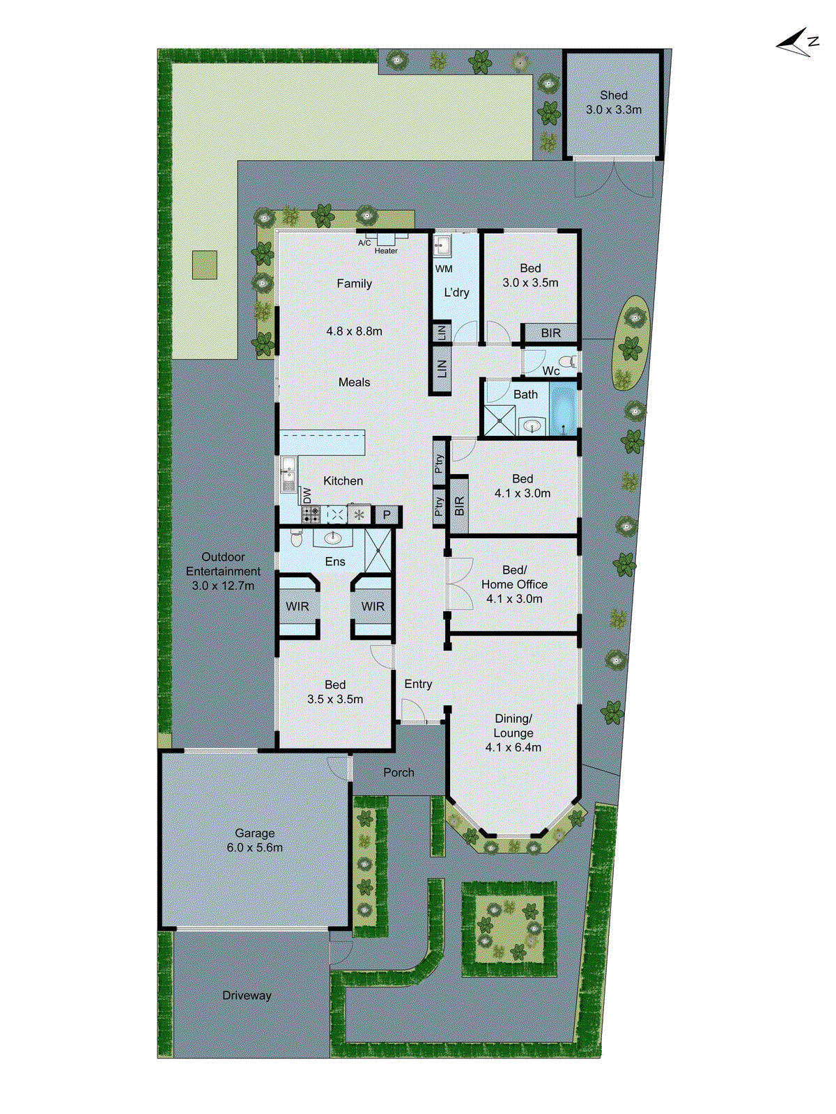 21 Amarina Crescent, Grovedale VIC 3216 - Floorplan