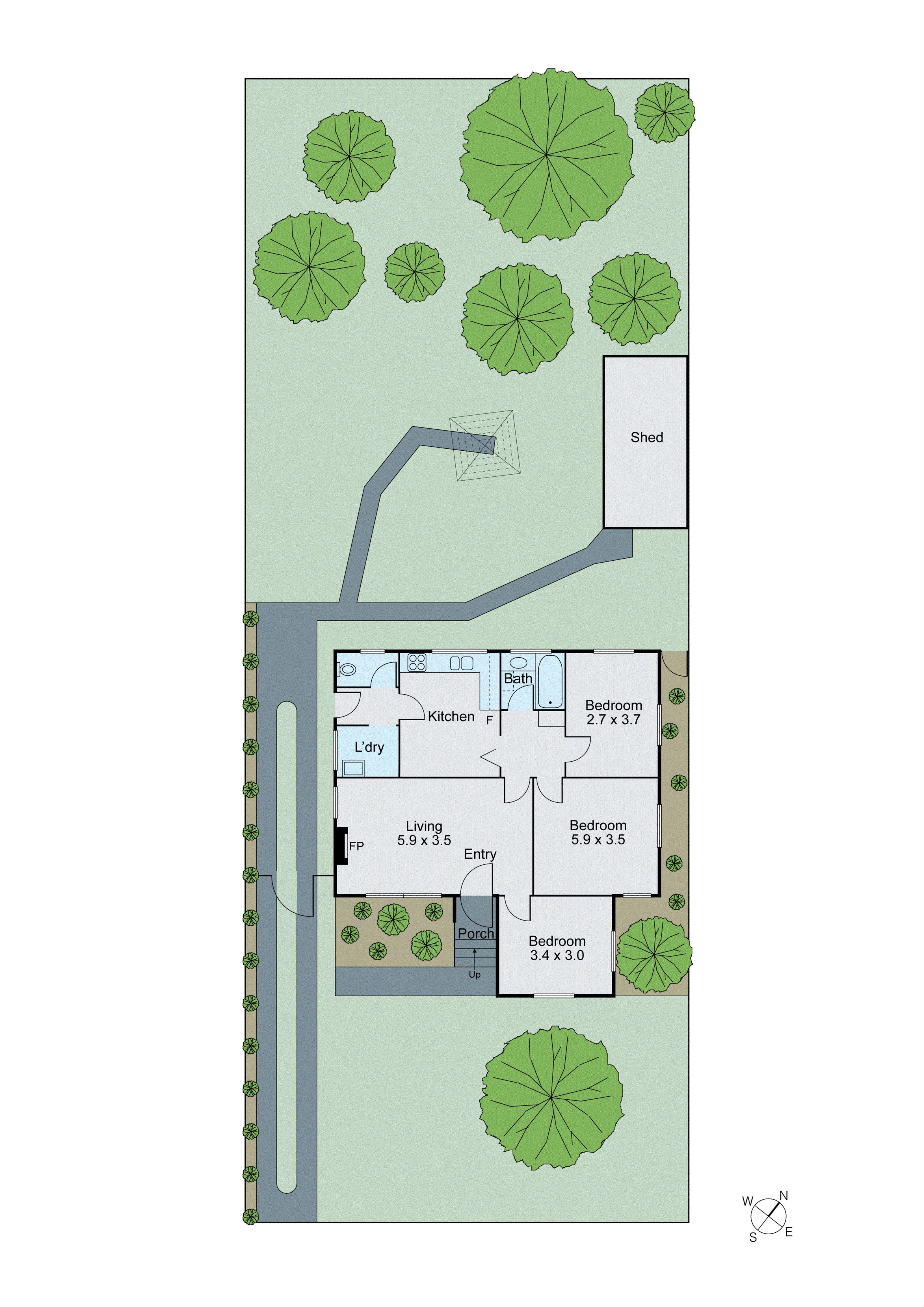 21 Amaroo Street, Chadstone VIC 3148 - Floorplan