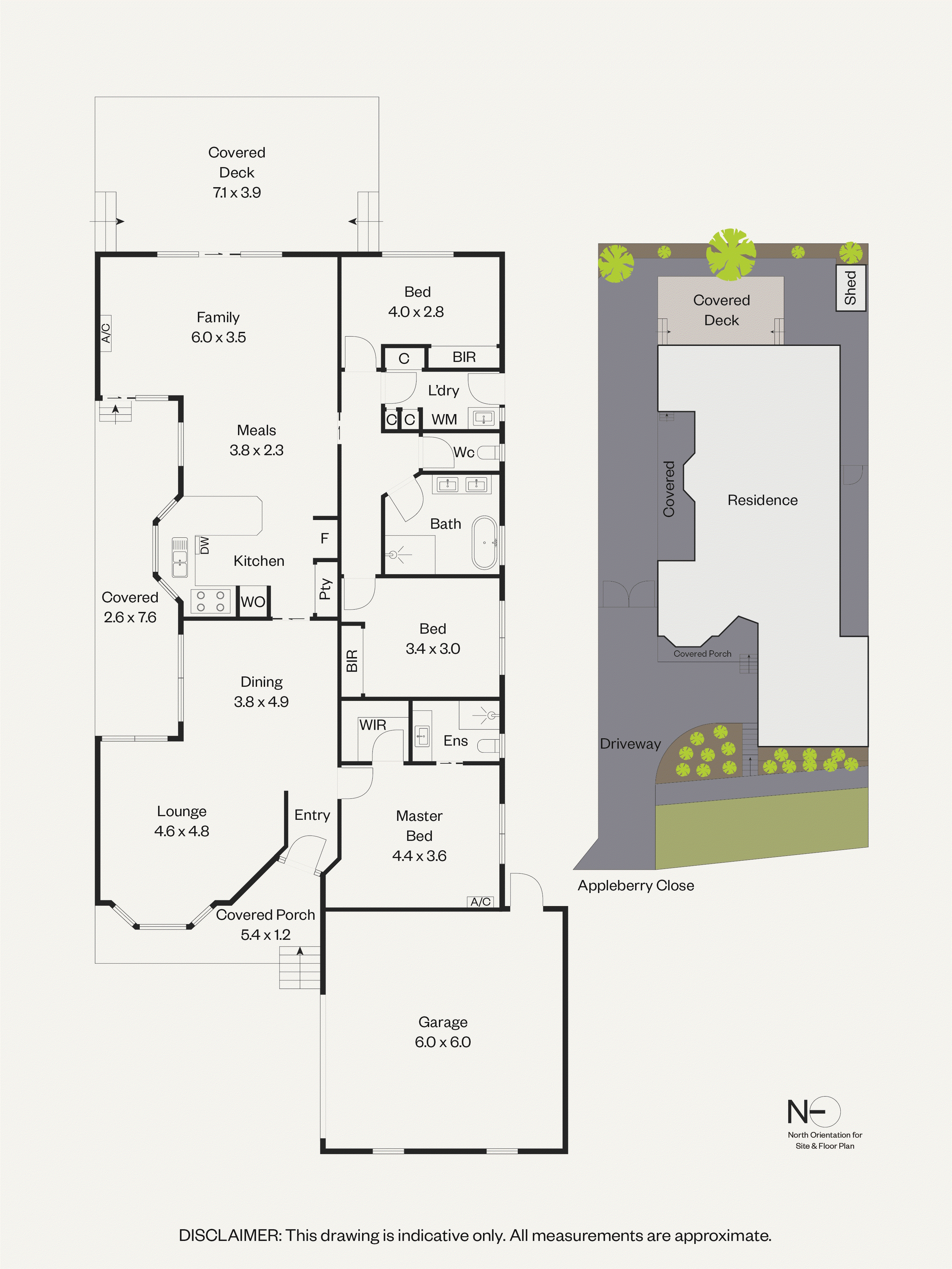 21 Appleberry Close, Knoxfield VIC 3180 - Floorplan
