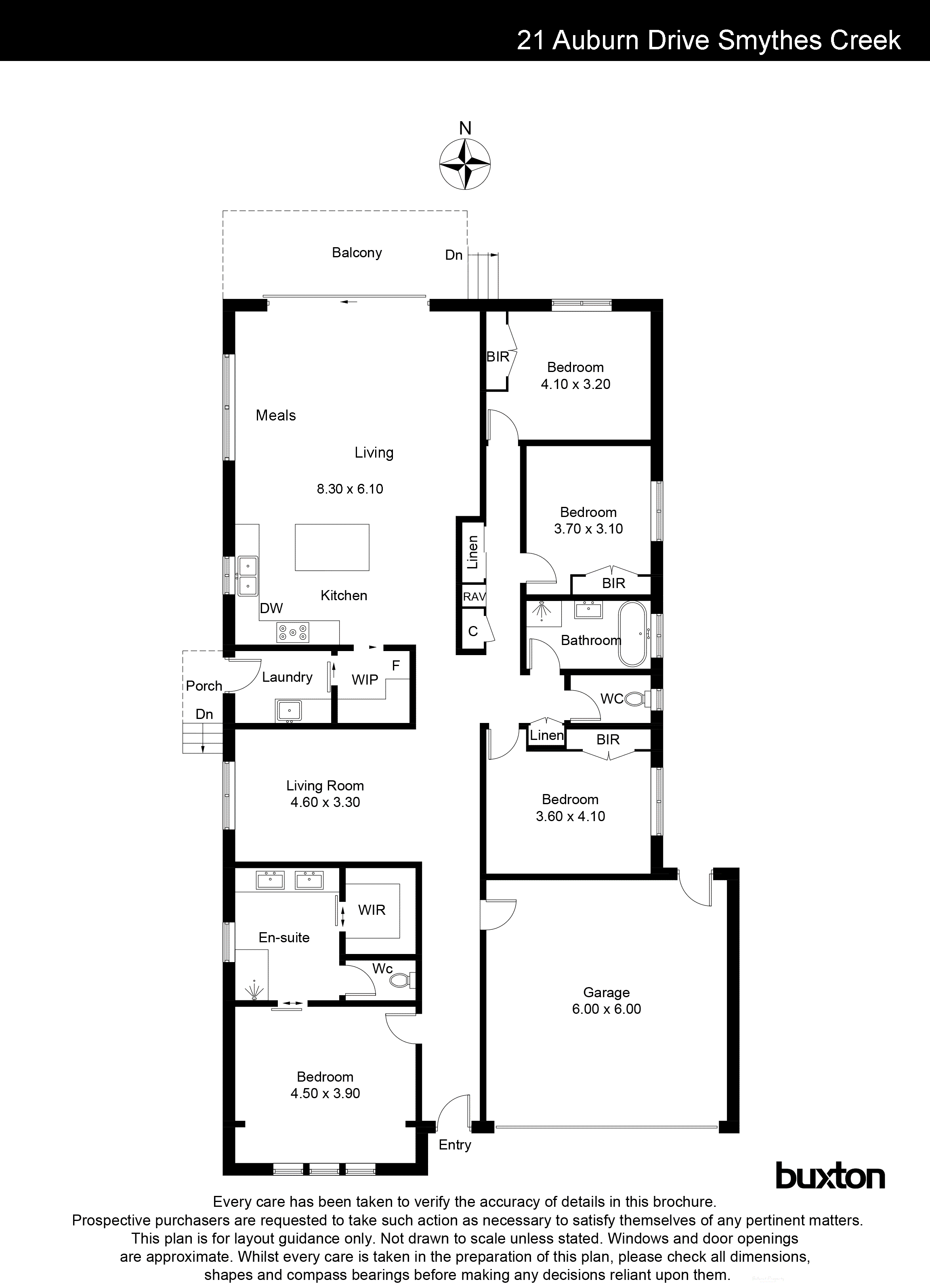 21 Auburn Drive, Smythes Creek VIC 3351 - Floorplan