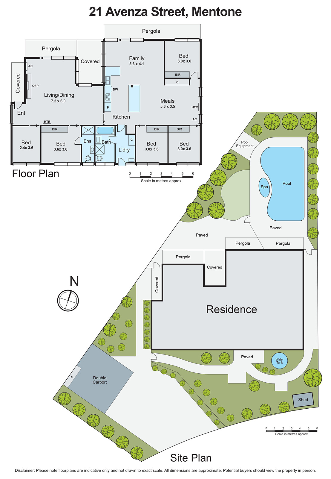 21 Avenza Street, Mentone VIC 3194 - Floorplan