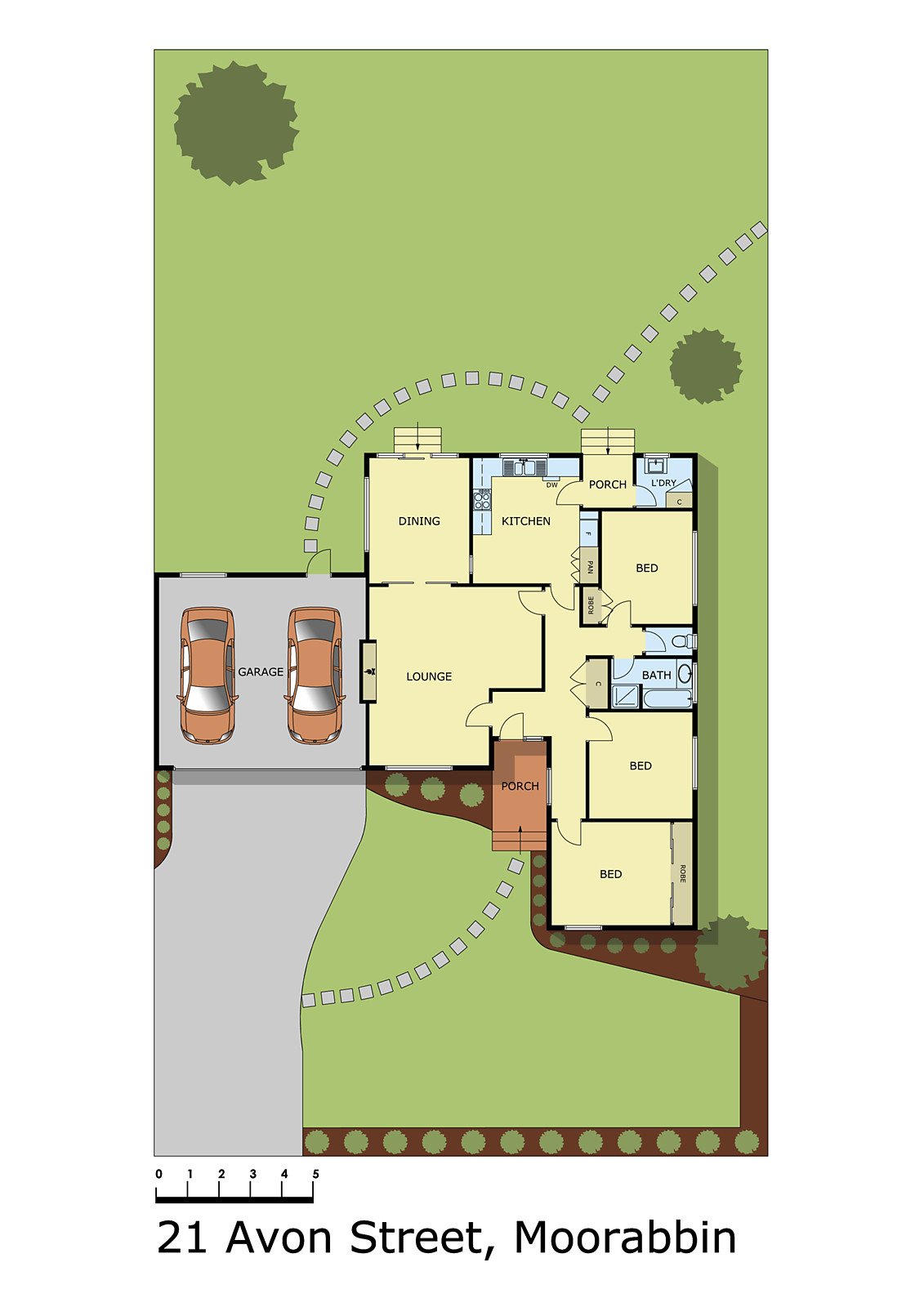 21 Avon Street, Moorabbin VIC 3189 - Floorplan