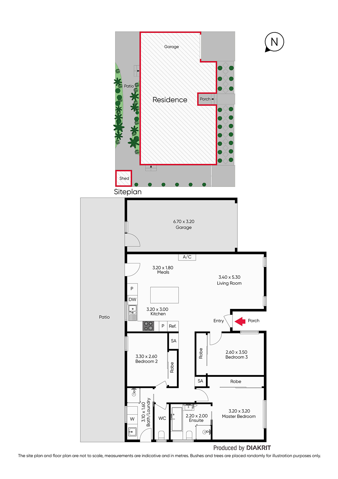 2/1 Baker Avenue, Edithvale VIC 3196 - Floorplan