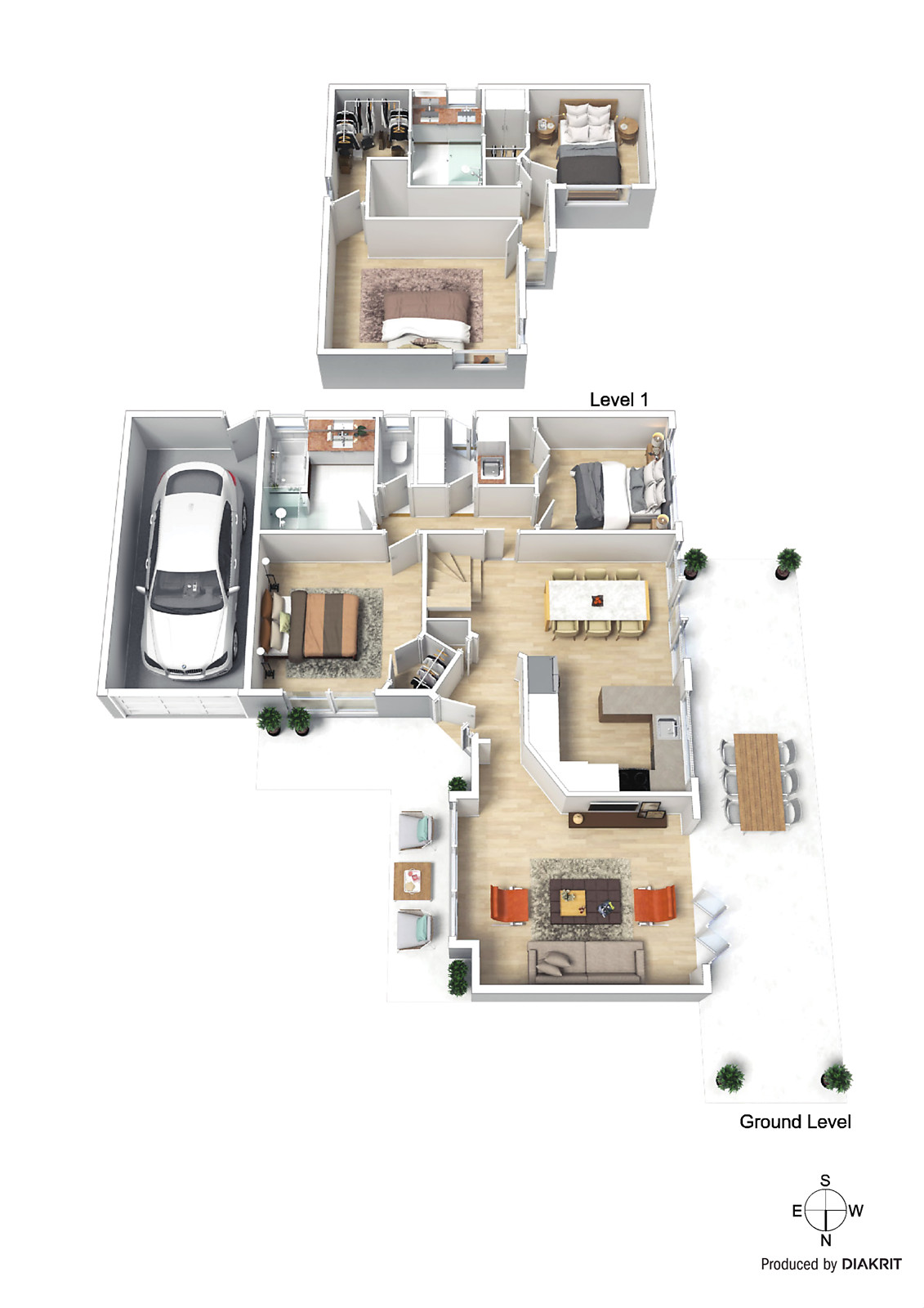 2/1 Baldwin Street, Highett VIC 3190 - Floorplan