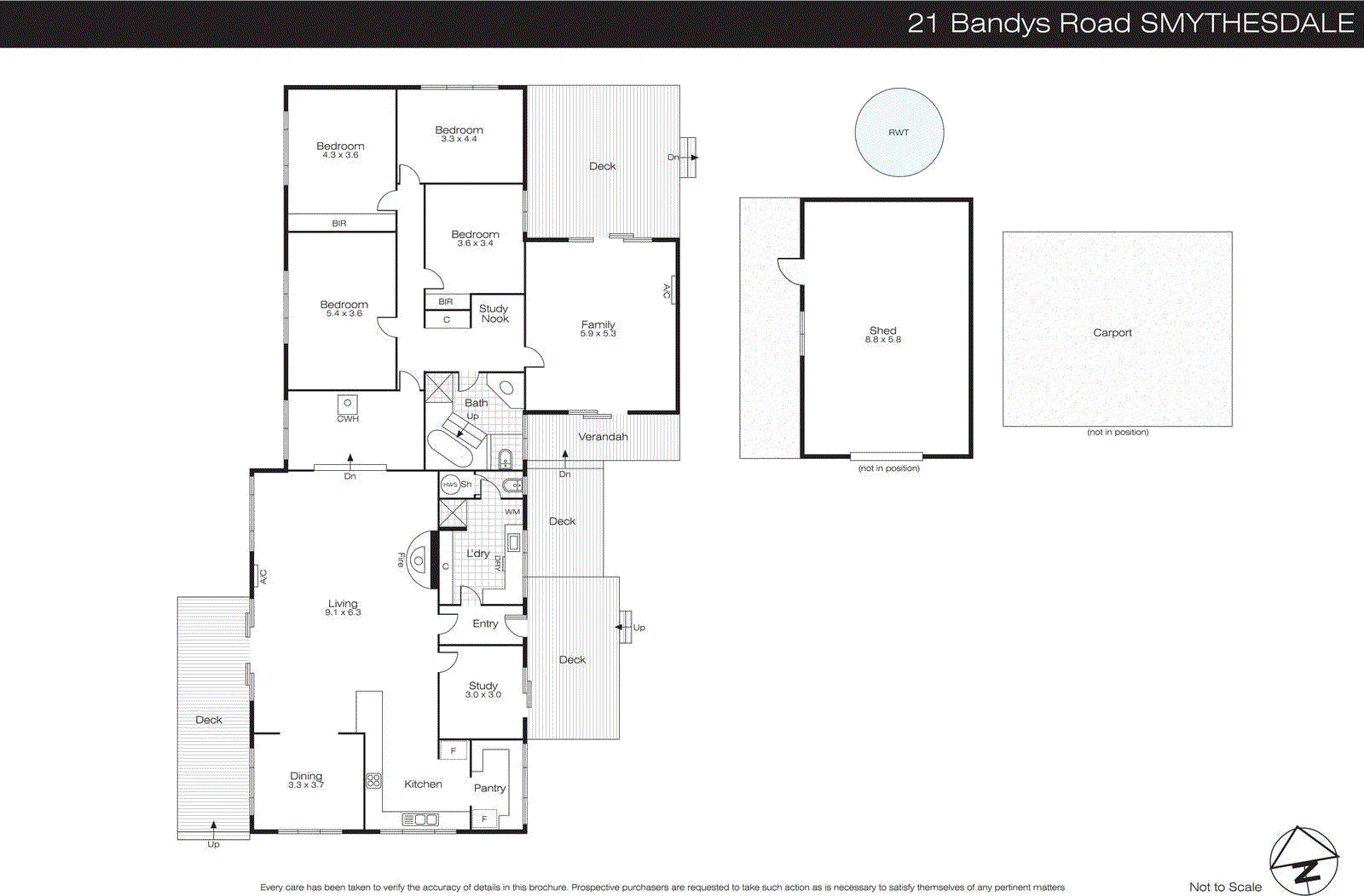 21 Bandys Road, Smythesdale VIC 3351 - Floorplan