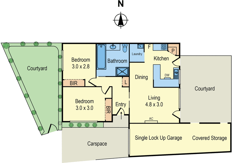 2/1 Barbara Street, Moorabbin VIC 3189 - Floorplan