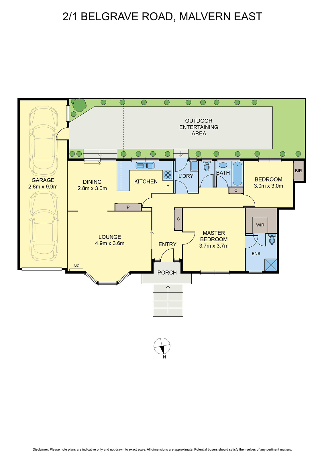 2/1 Belgrave Road, Malvern East VIC 3145 - Floorplan